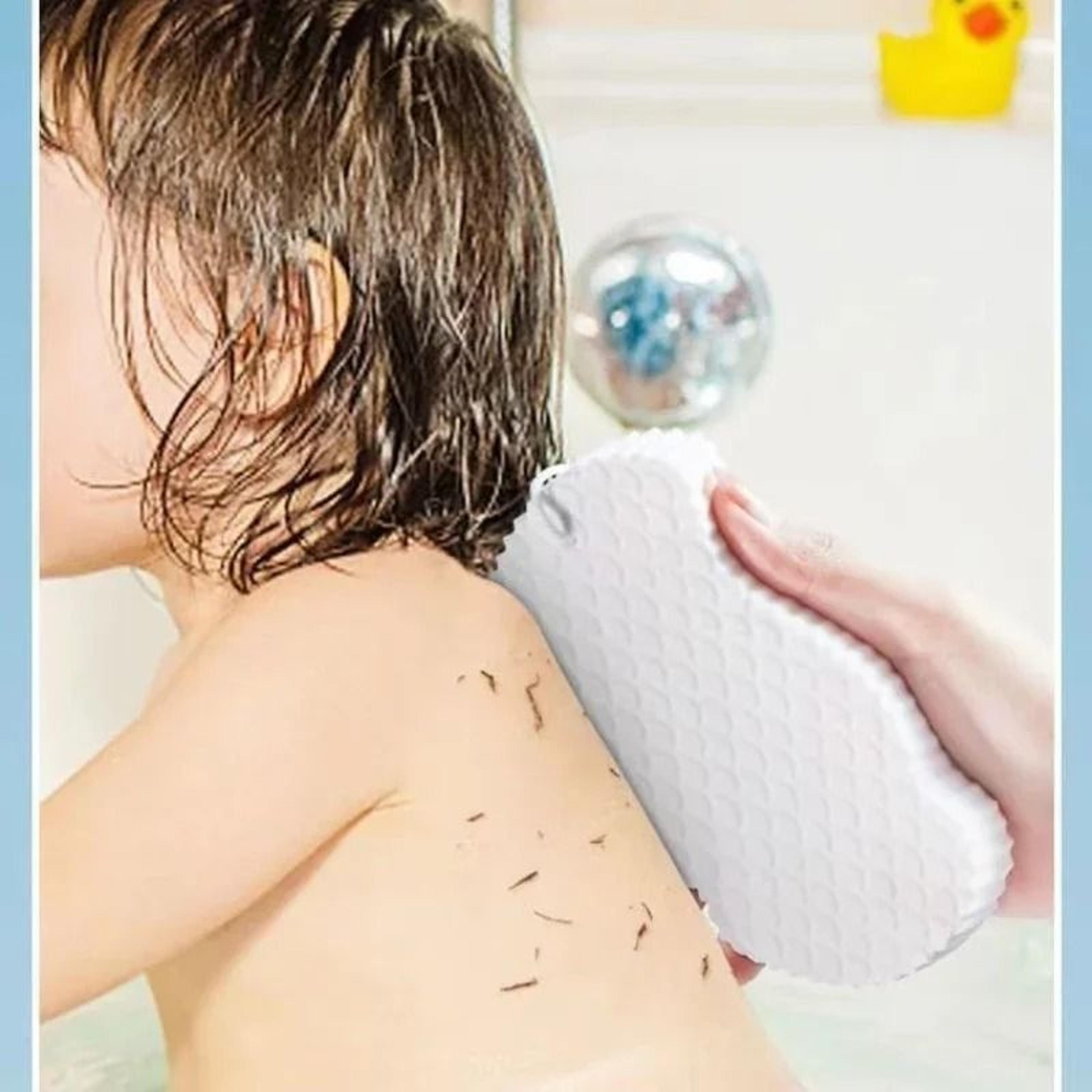 Three Dimensional Bath Sponge Body Scrubber For Gentle Exfoliating And Daily Shower Cleaning 4