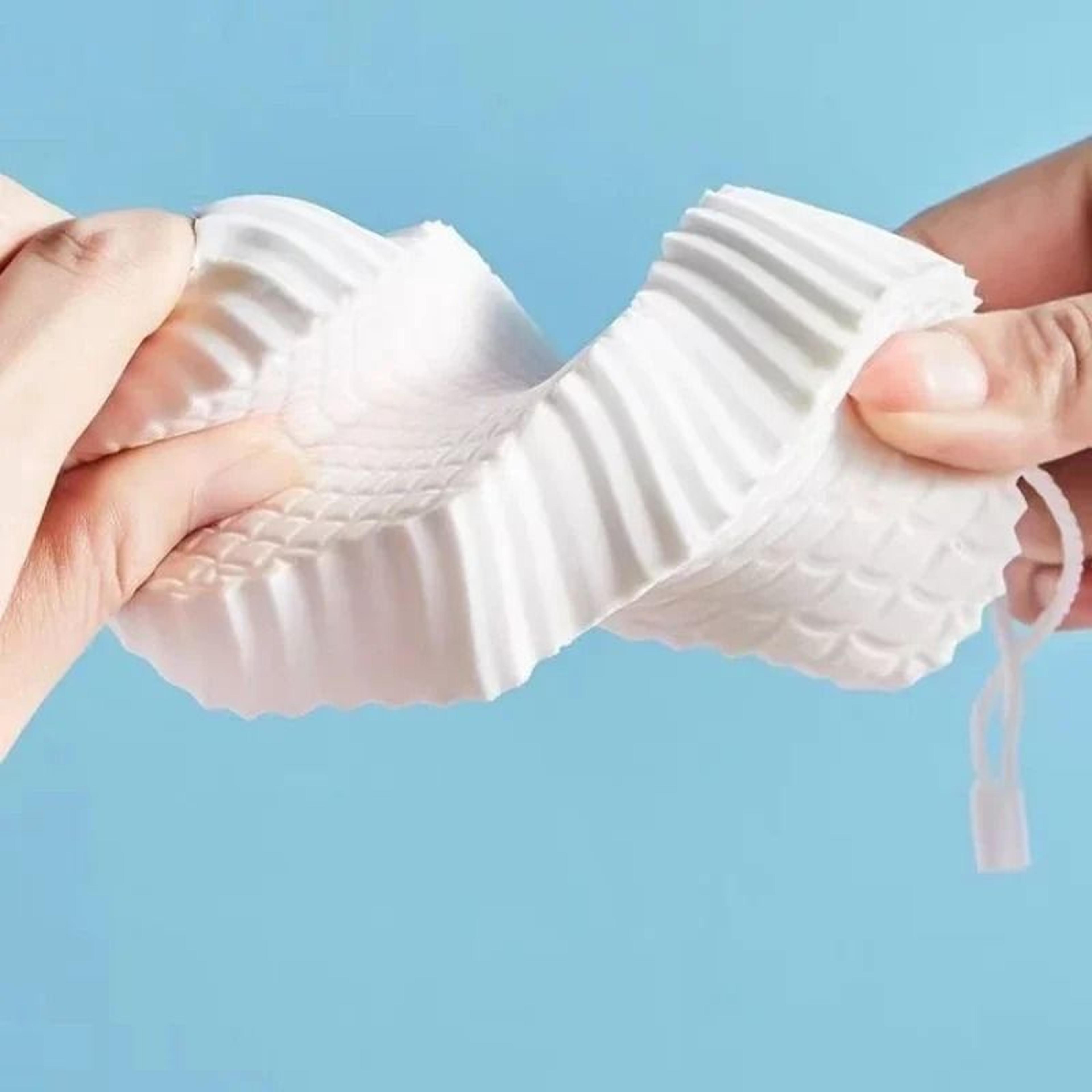 Three Dimensional Bath Sponge Body Scrubber For Gentle Exfoliating And Daily Shower Cleaning 5