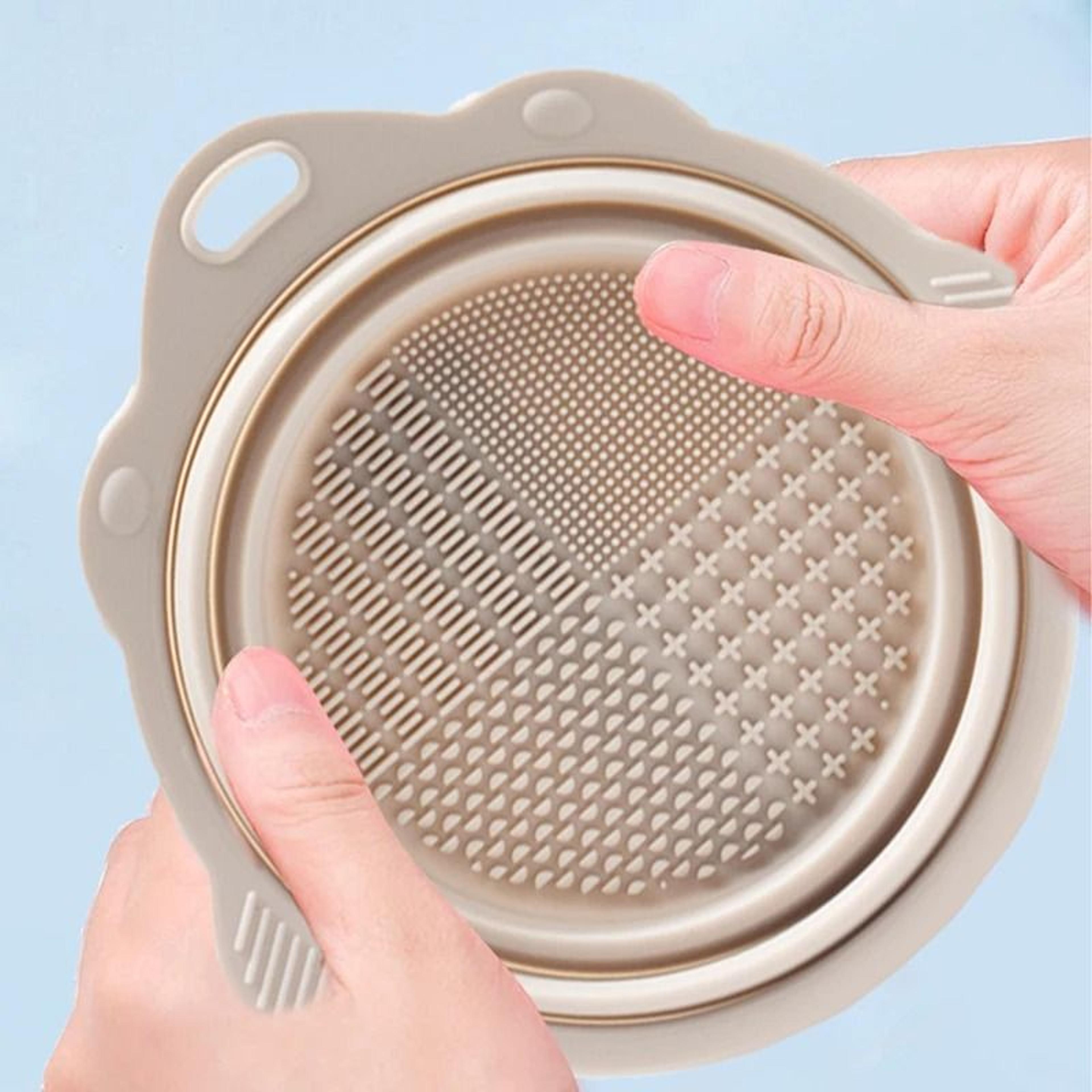 Makeup Brush Cleaner And Cleaning Bowl Set For Wet And Dry Makeup Tools 5