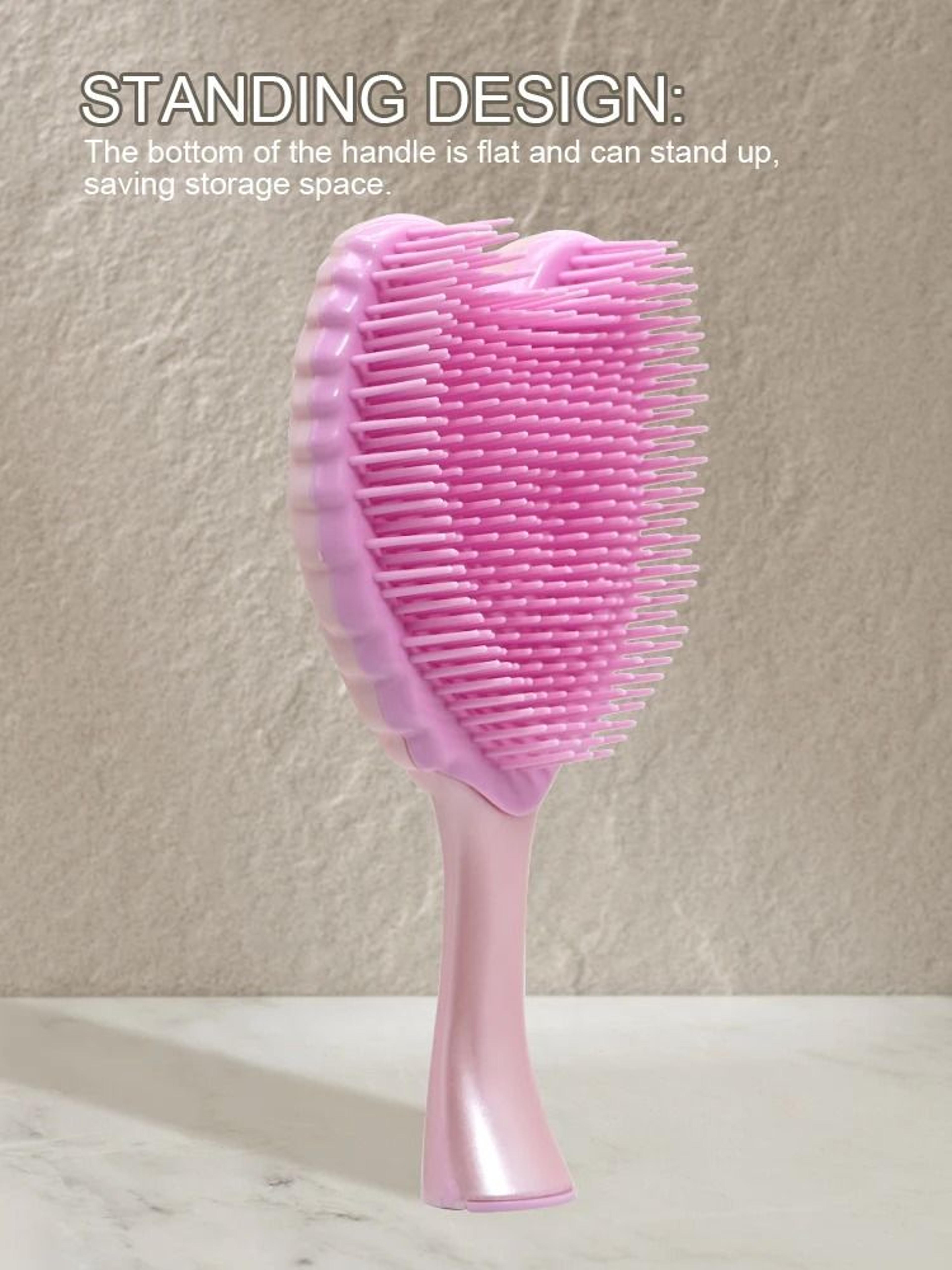 Mini Angel Detangling Hairbrush Anti Static Massage Comb For Women 3