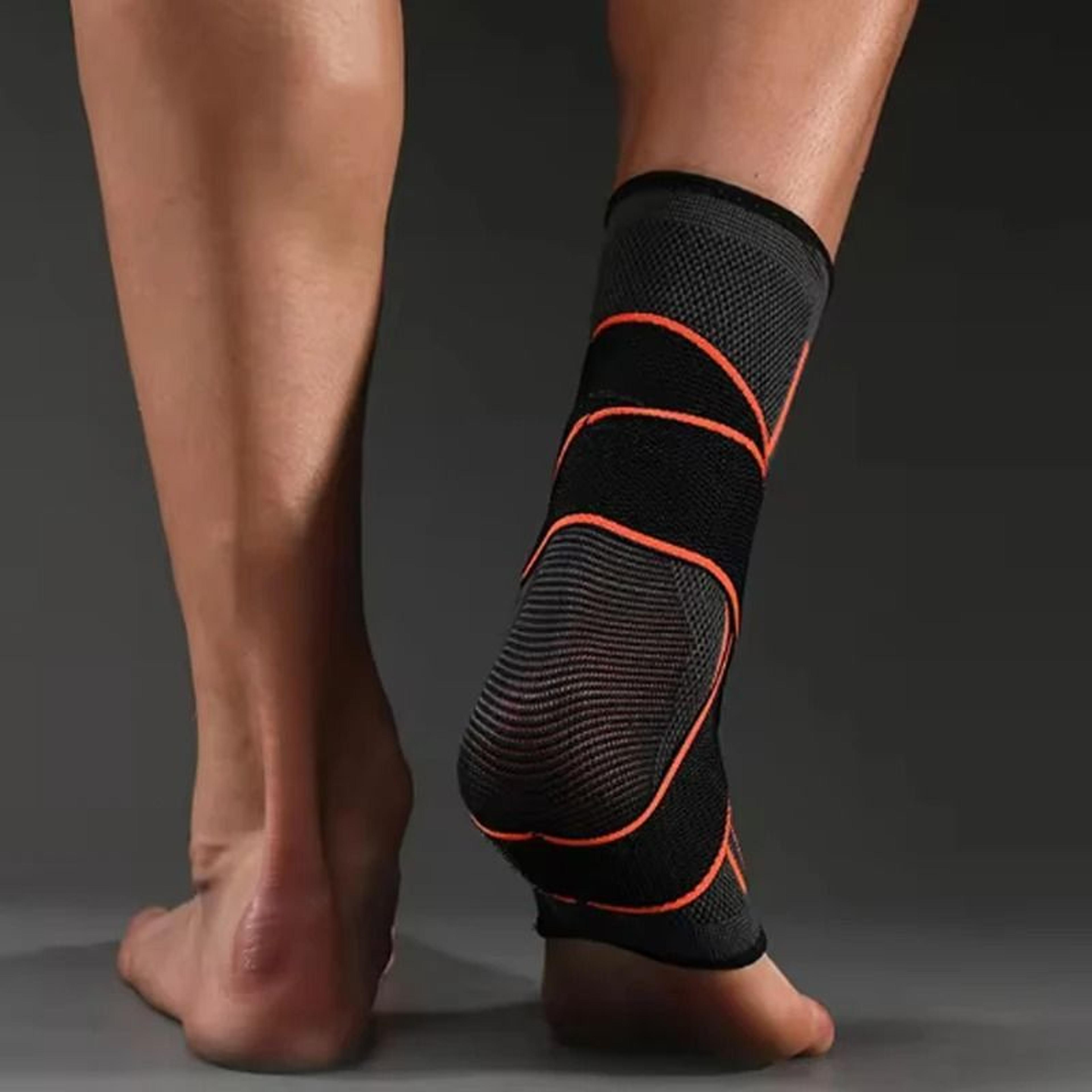 Adjustable Compression Ankle Support Brace For Running Sports And Injury Protection 1