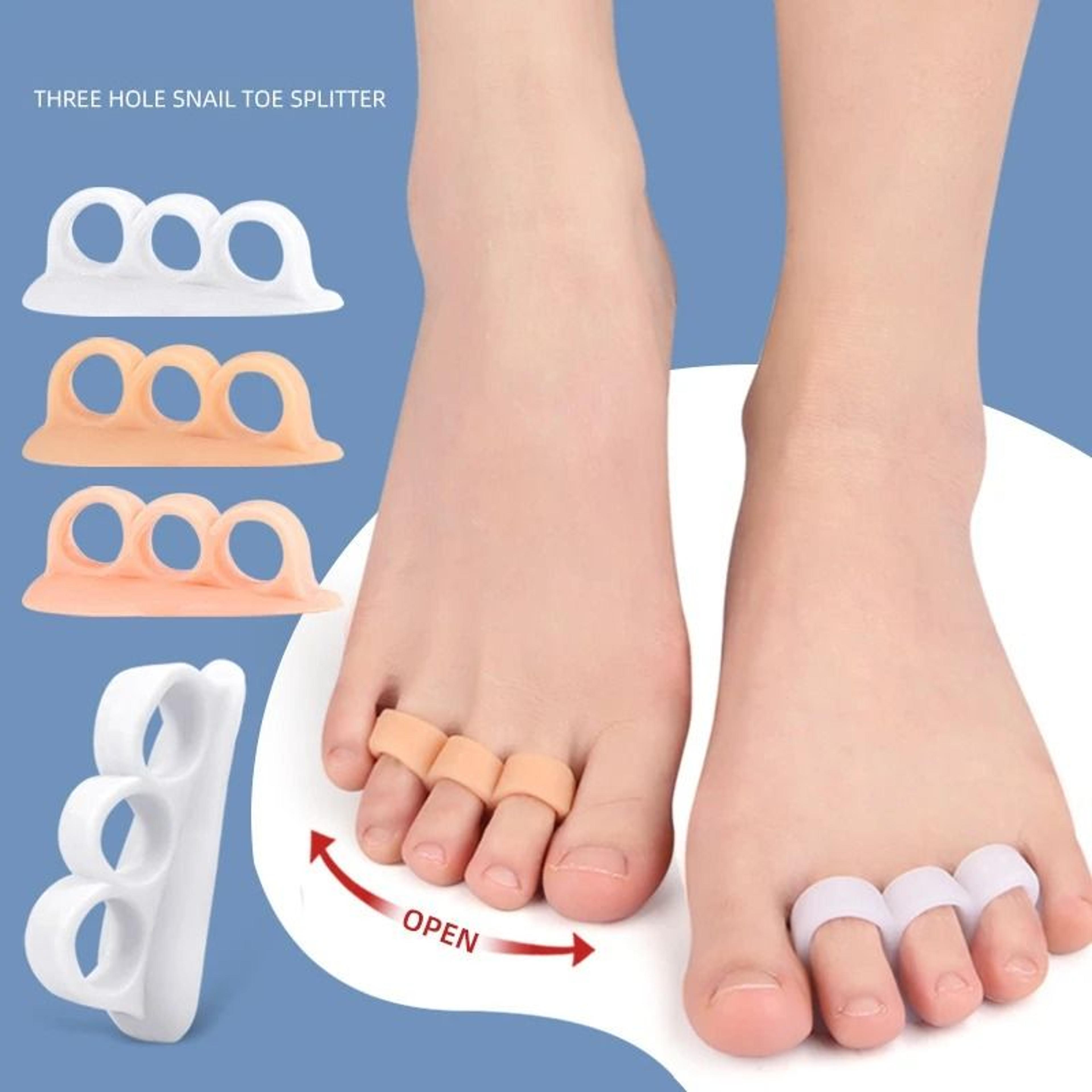 Silicone Toe Separator Support Pads For Hammer Toe And Bunion Alignment 2