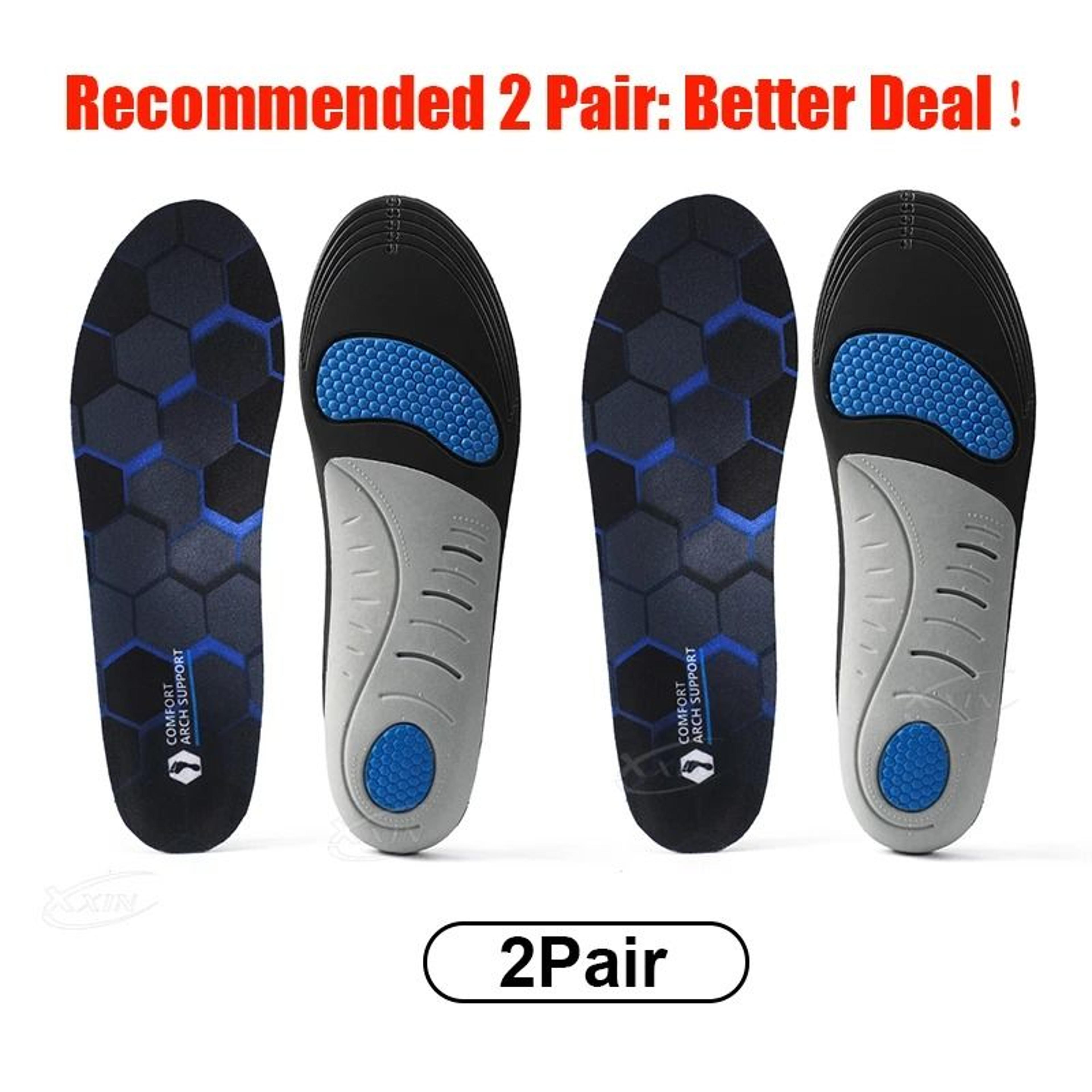 Lightweight EVA Arch Support Insoles For Running And Sports Shoes 7