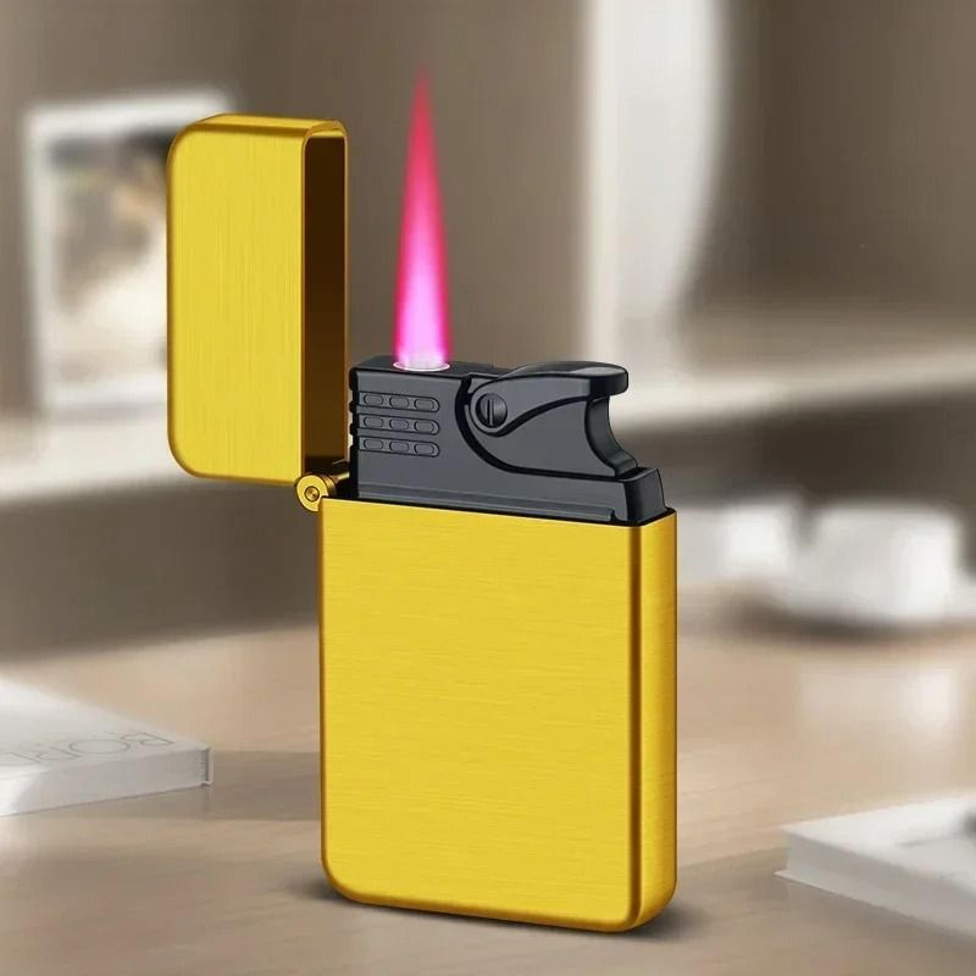 Electroplated Metal Windproof Lighter With Dragon Design 5