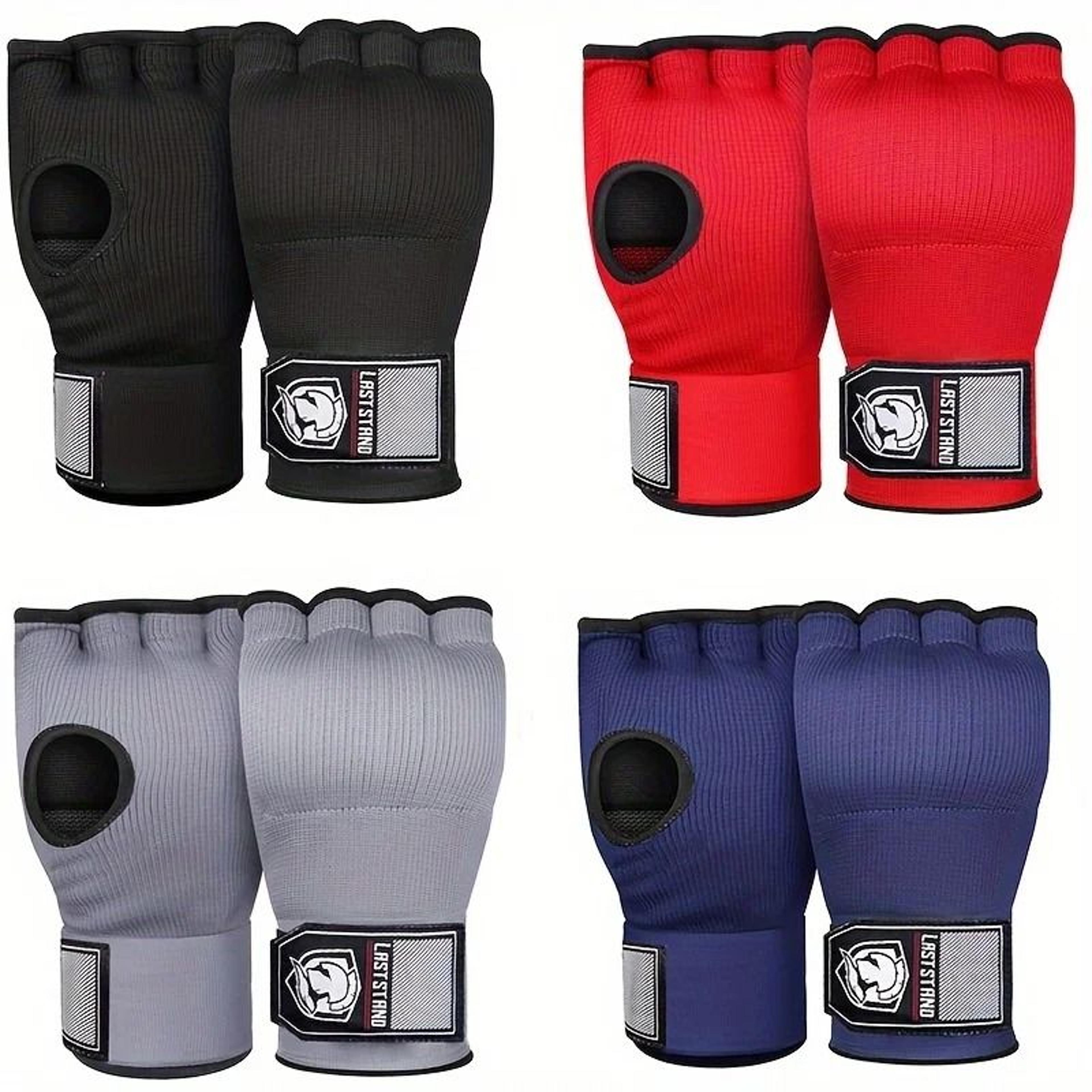 Mma Half Finger Gel Boxing Glove For Training With Long Wrist Strap 1