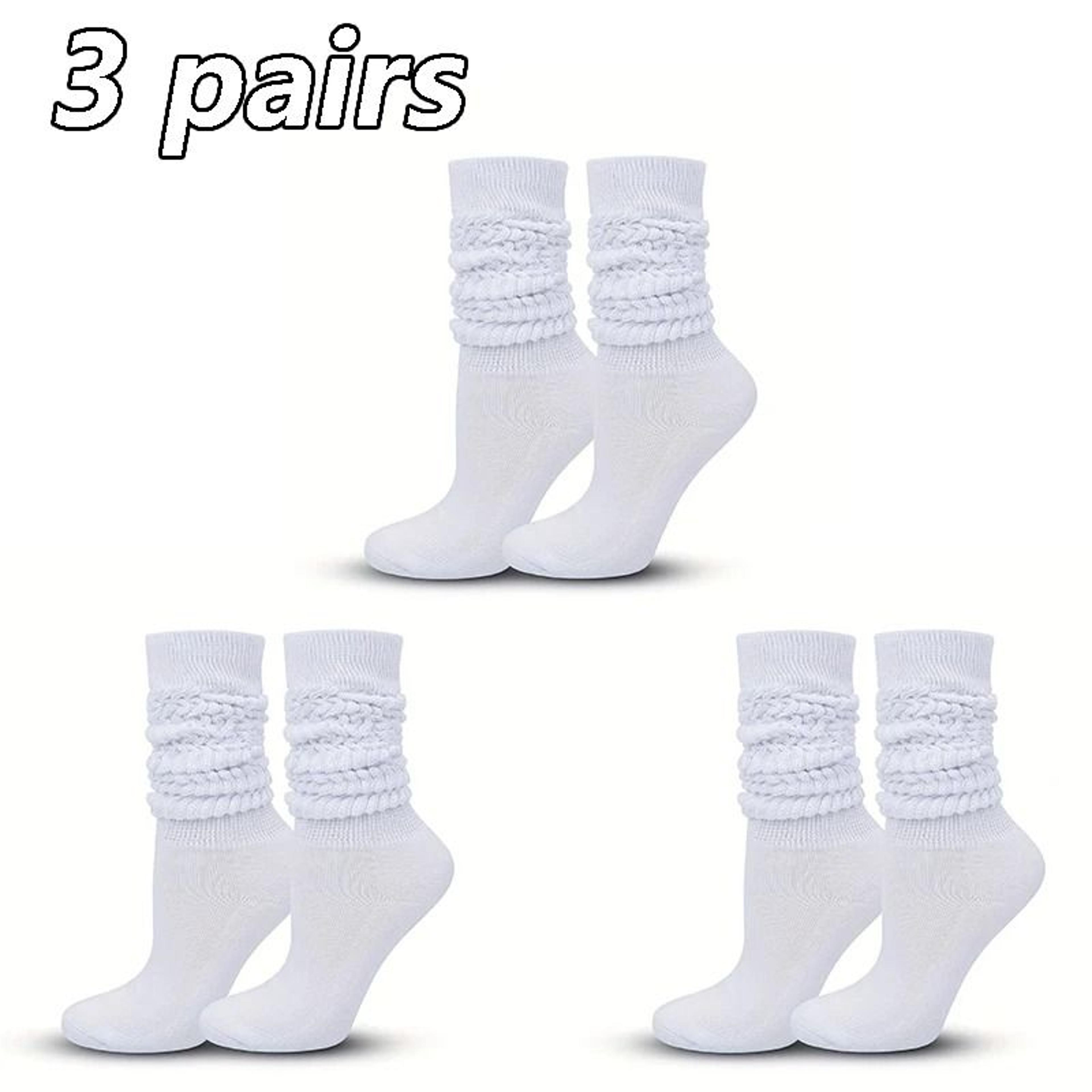 Women Pile Up Socks Fashionable Comfortable Mid Length Socks 6