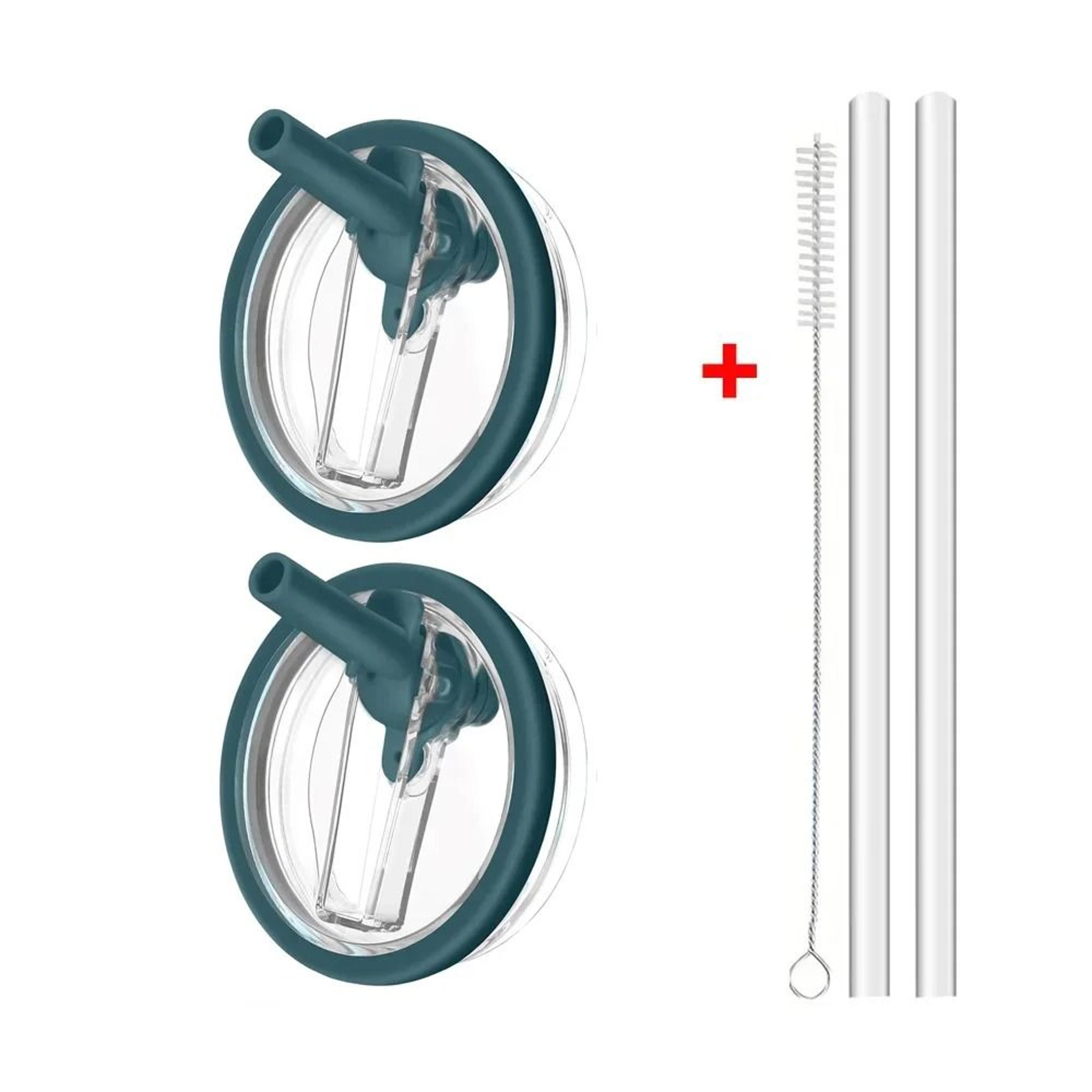 Flip Straw Leak Proof Lid Replacement For Tumbler Cups 21
