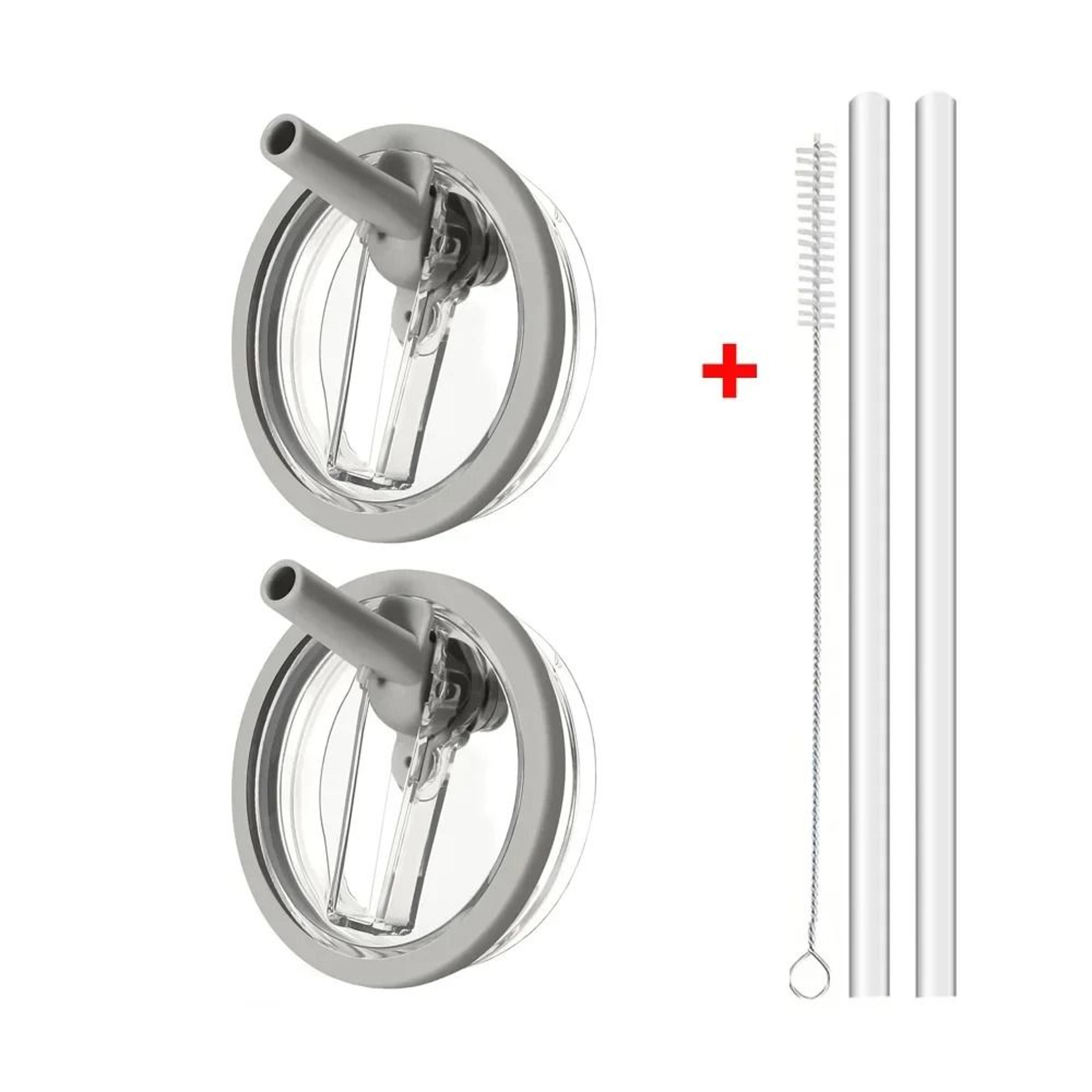 Flip Straw Leak Proof Lid Replacement For Tumbler Cups 23