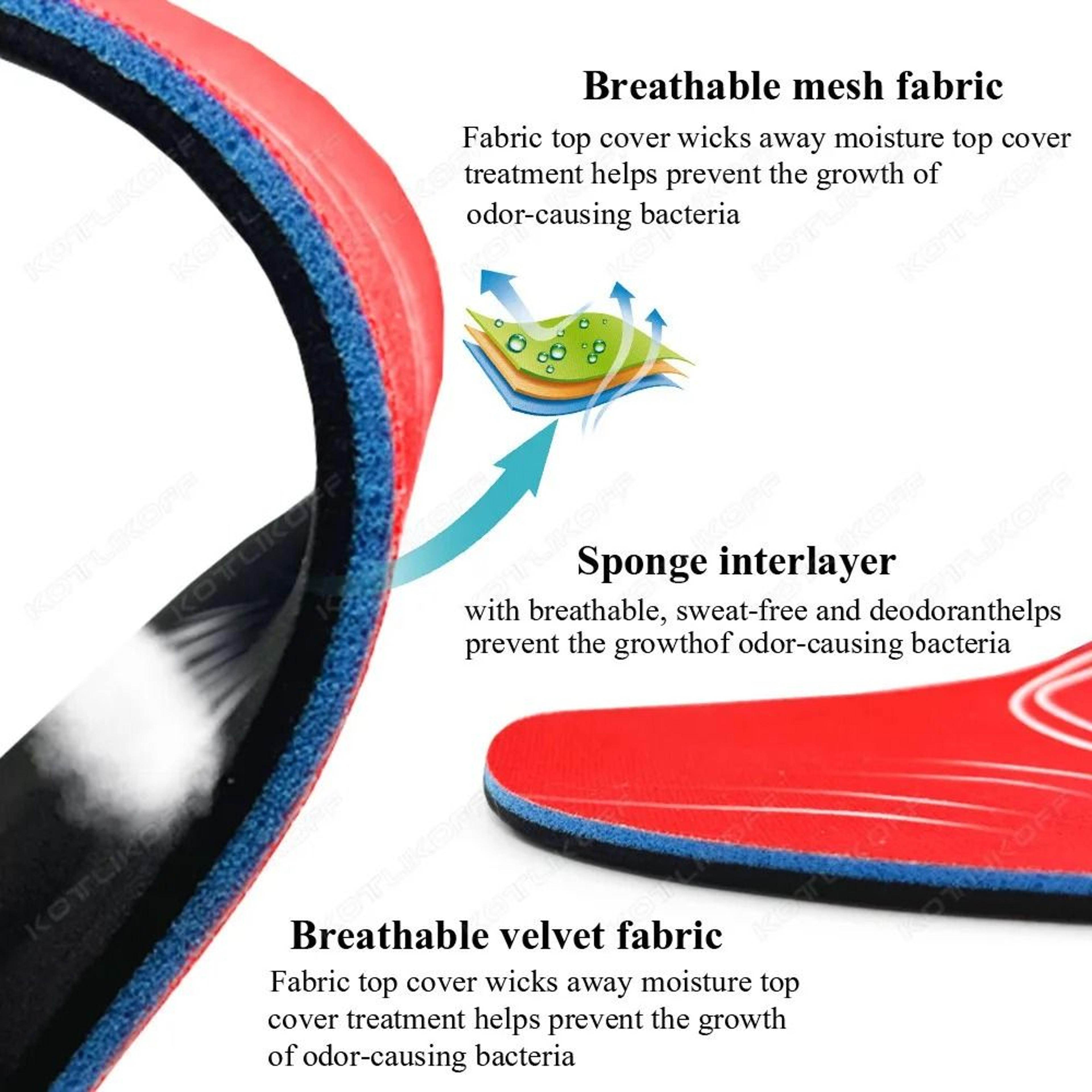 Orthotic Arch Support Insoles For Flat Feet And Plantar Fasciitis 3