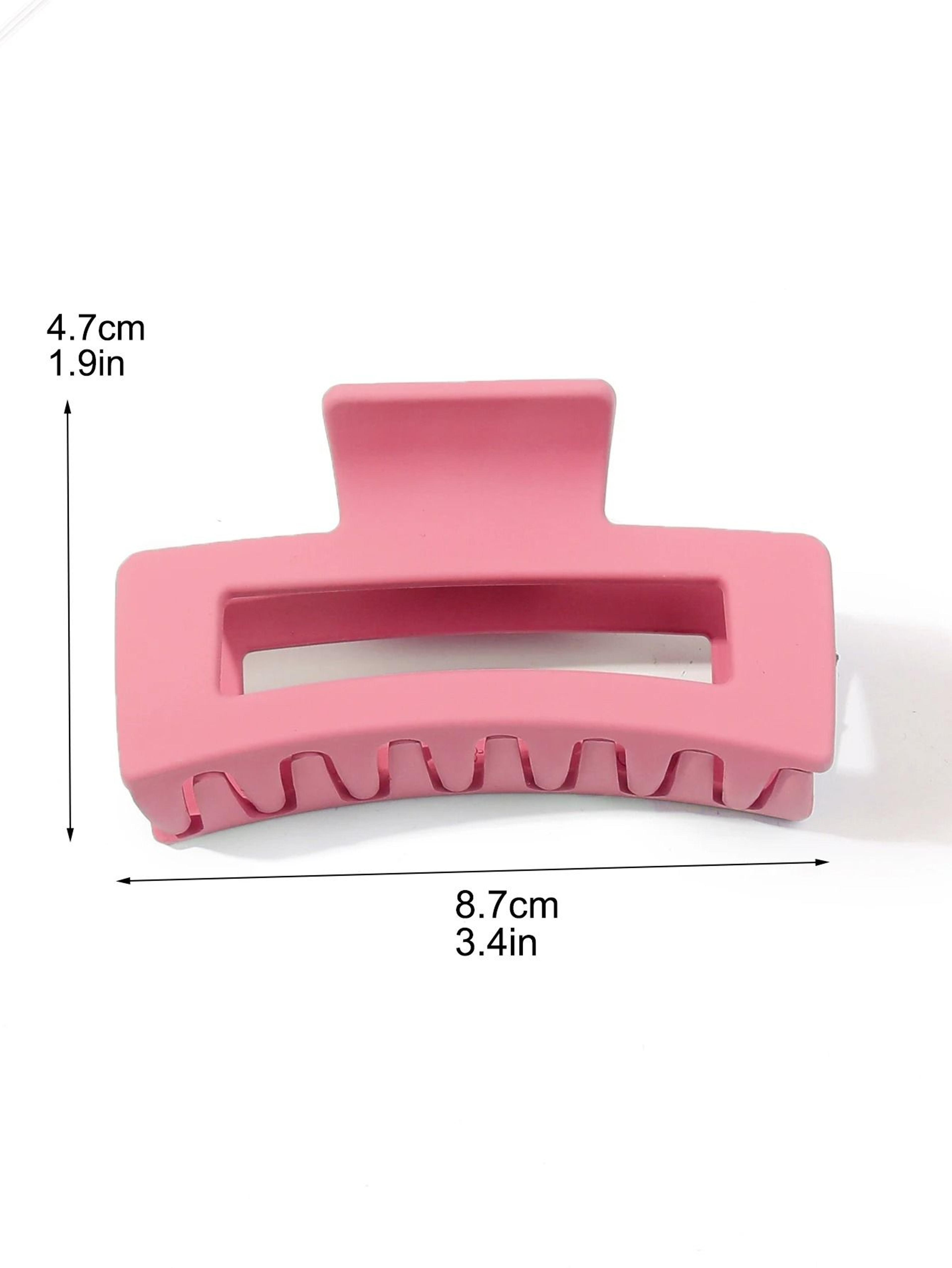 Medium Hair Claw Clips Strong Hold Matte Square Clips For Women And Girls 4