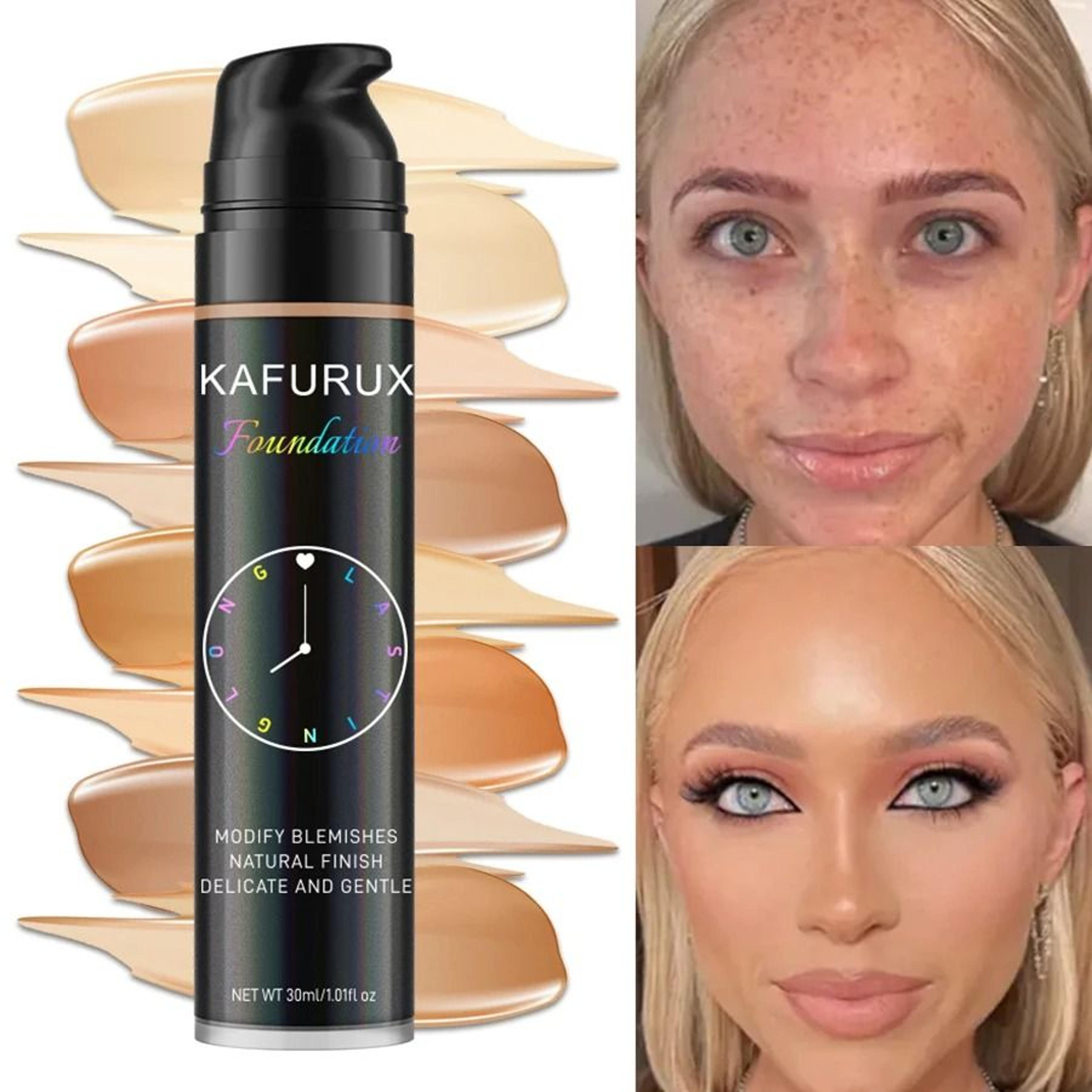 Liquid Foundation Waterproof Concealer Face Makeup Base 4