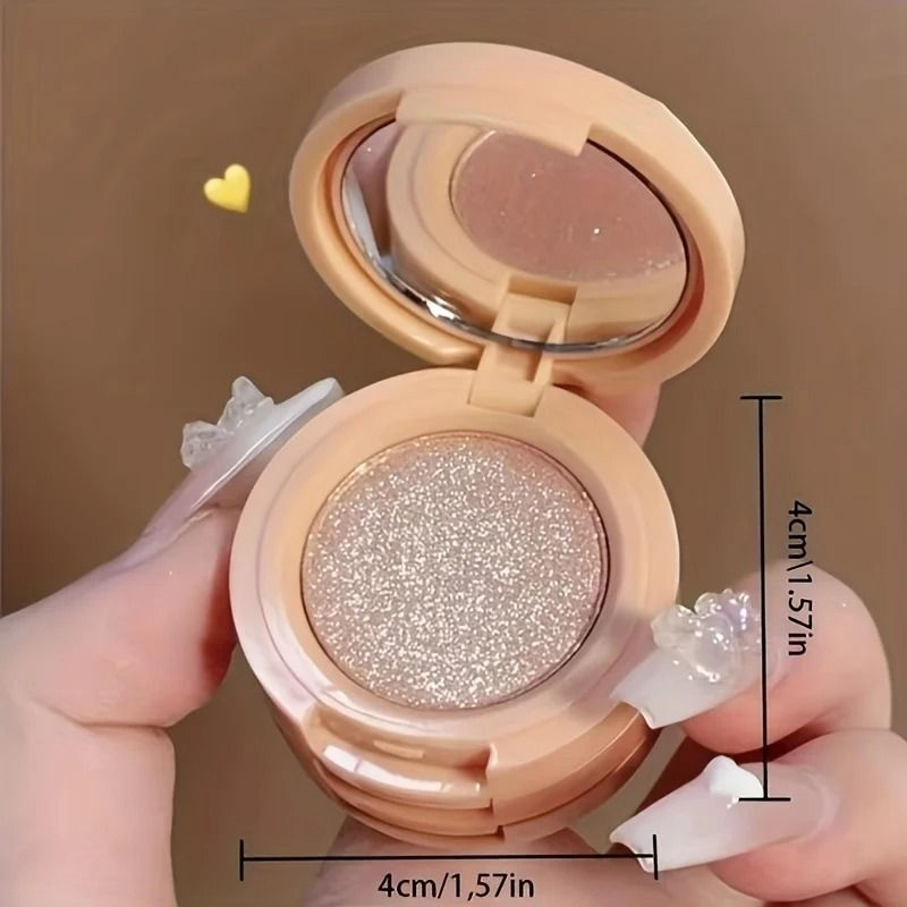 3 In 1 Makeup Palette Matte Pearlescent Glitter Blush Highlighter Contour Set 3