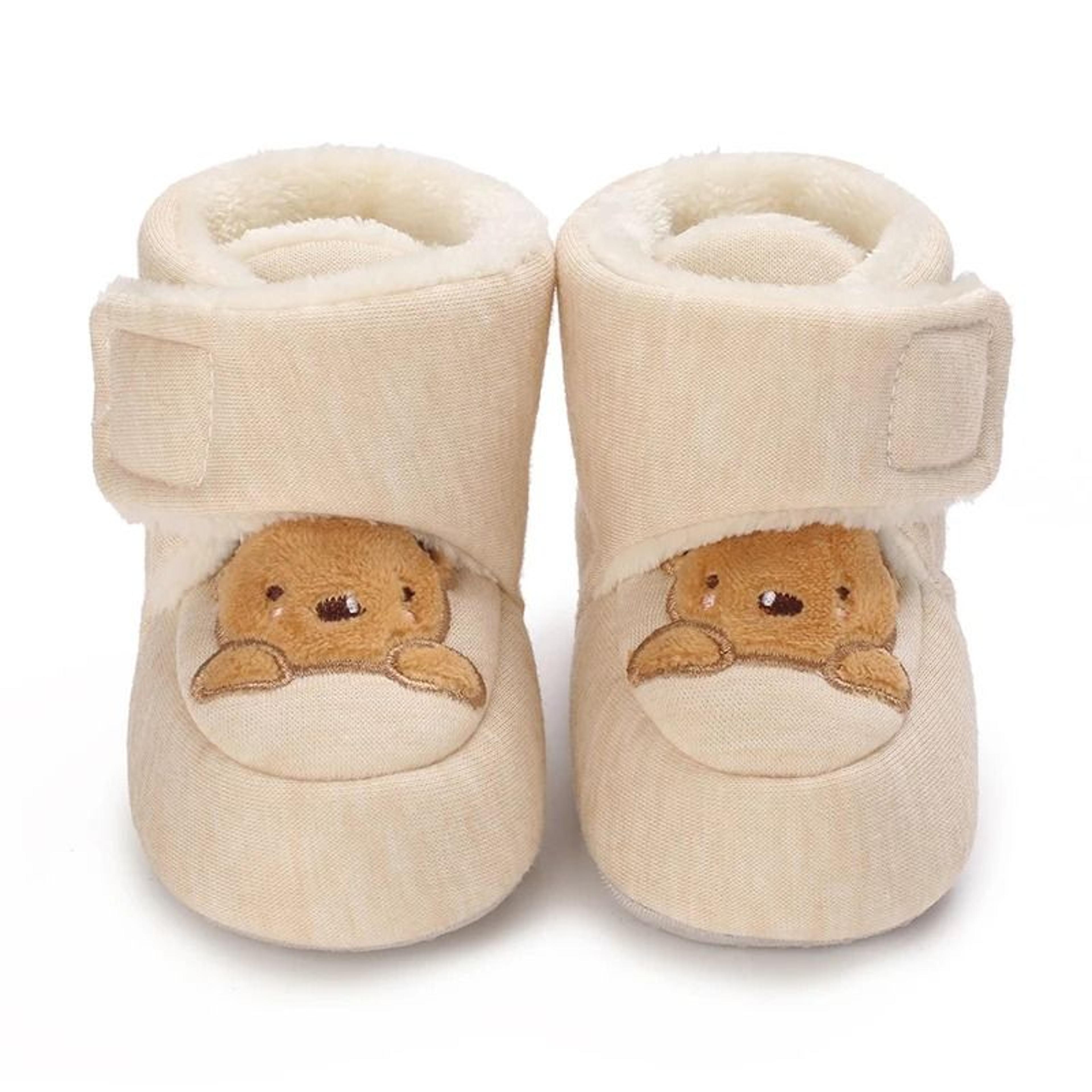 Cute Soft Cartoon Cotton Baby Toddler Shoes First Walker 3