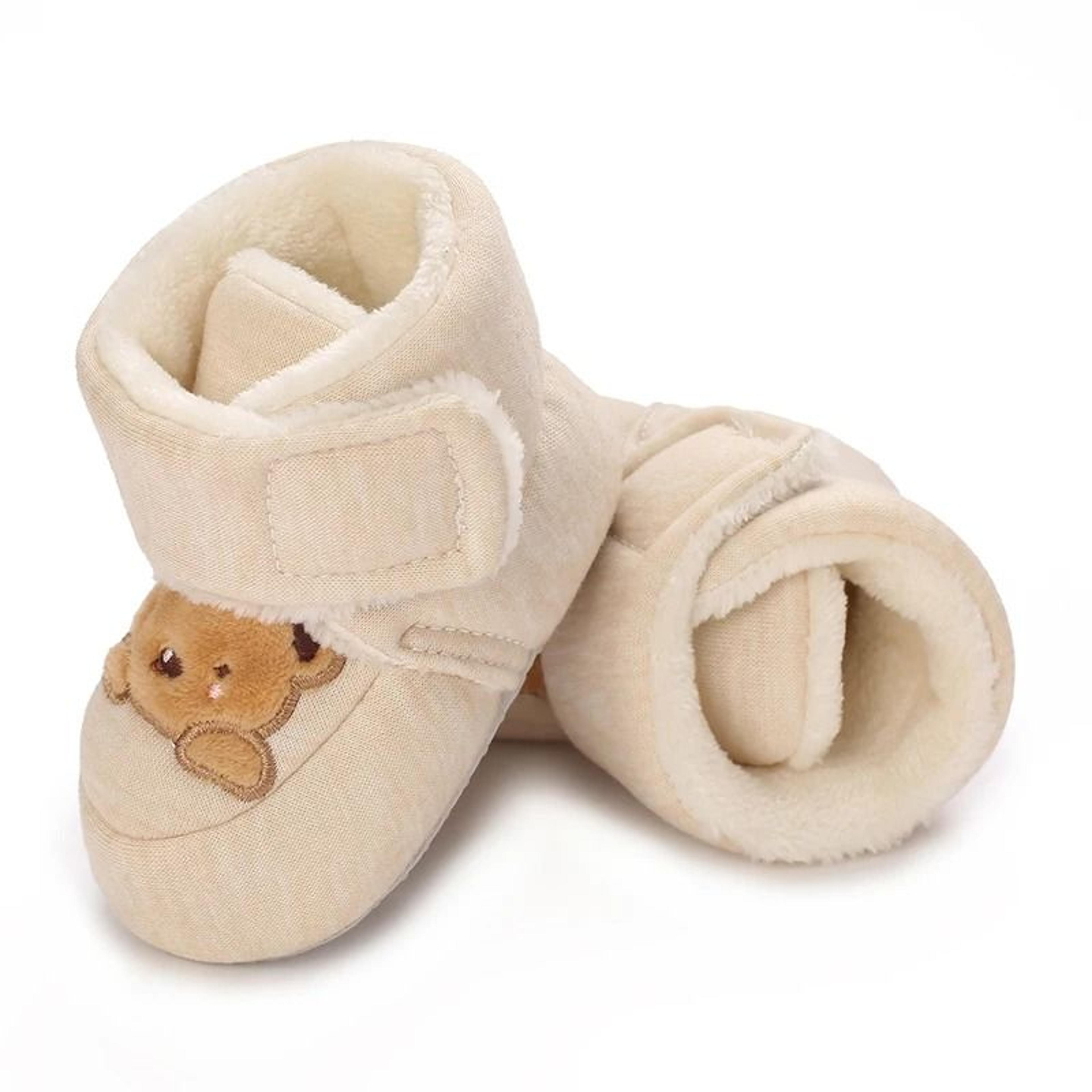 Cute Soft Cartoon Cotton Baby Toddler Shoes First Walker 4