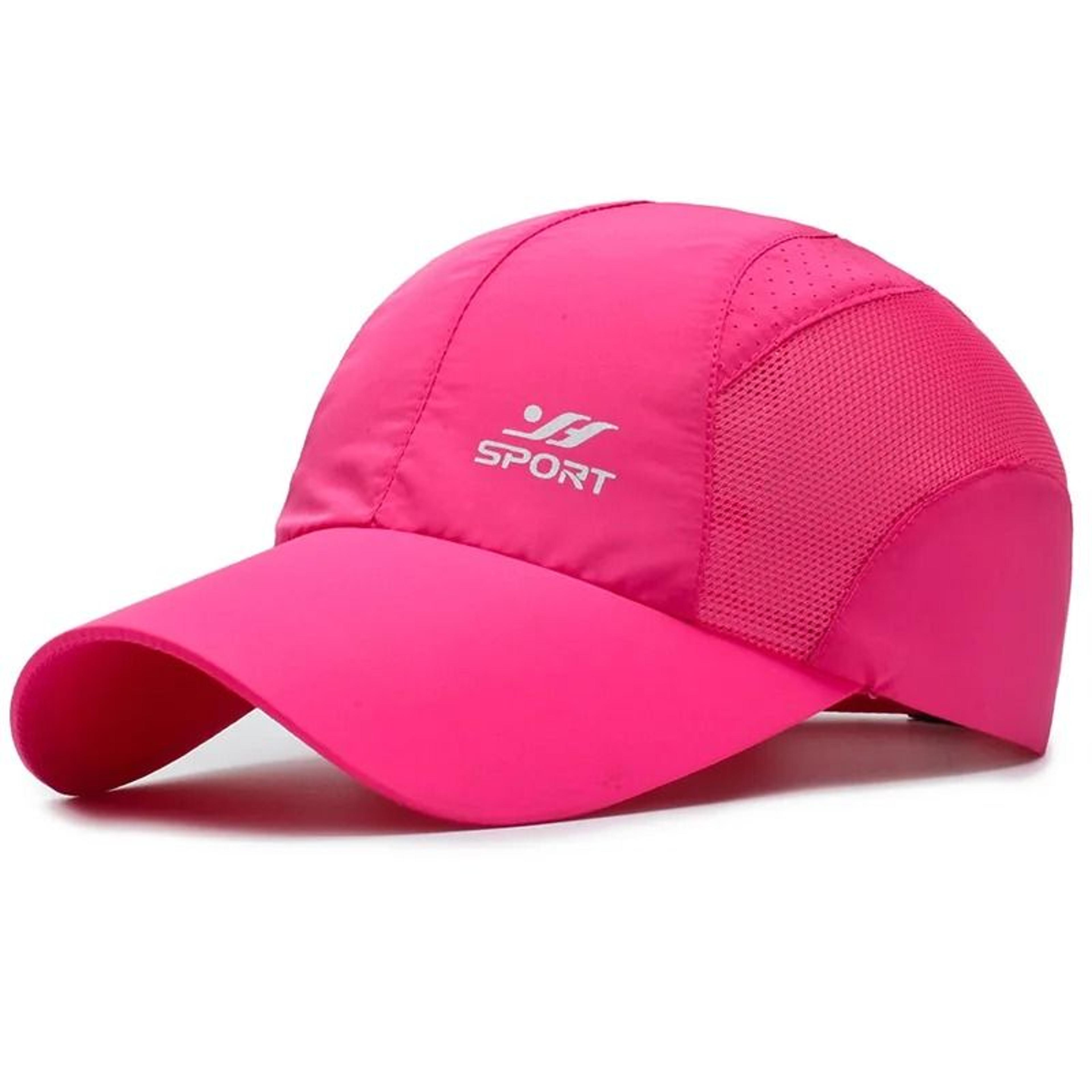 UV Protection Quick Dry Baseball Cap With Breathable Mesh Strapback 12