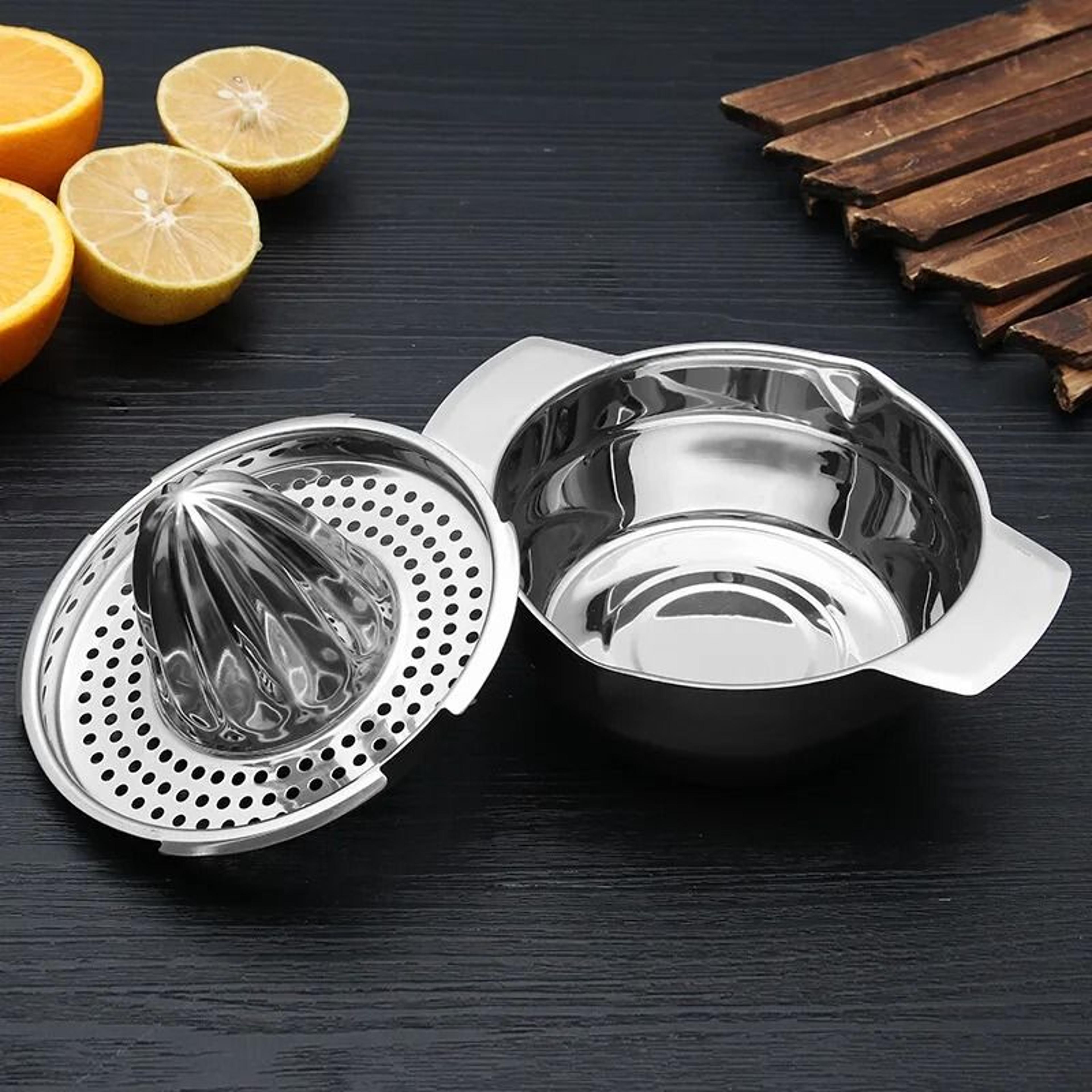 Portable Stainless Steel Citrus Hand Juicer For Lemon And Orange 5