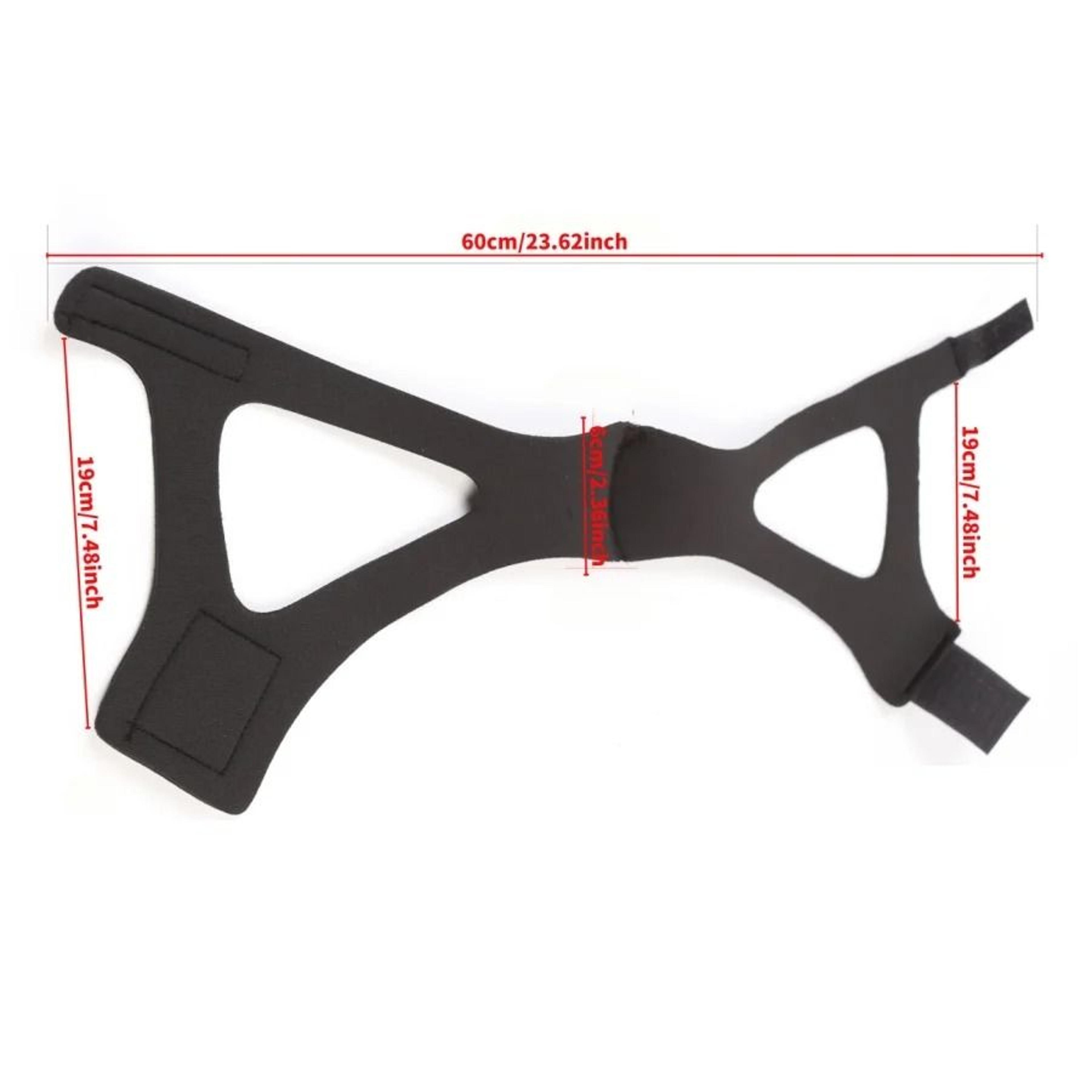 Anti Snoring Chin Strap Mouth Breathing Corrective Sleep Support Band 2