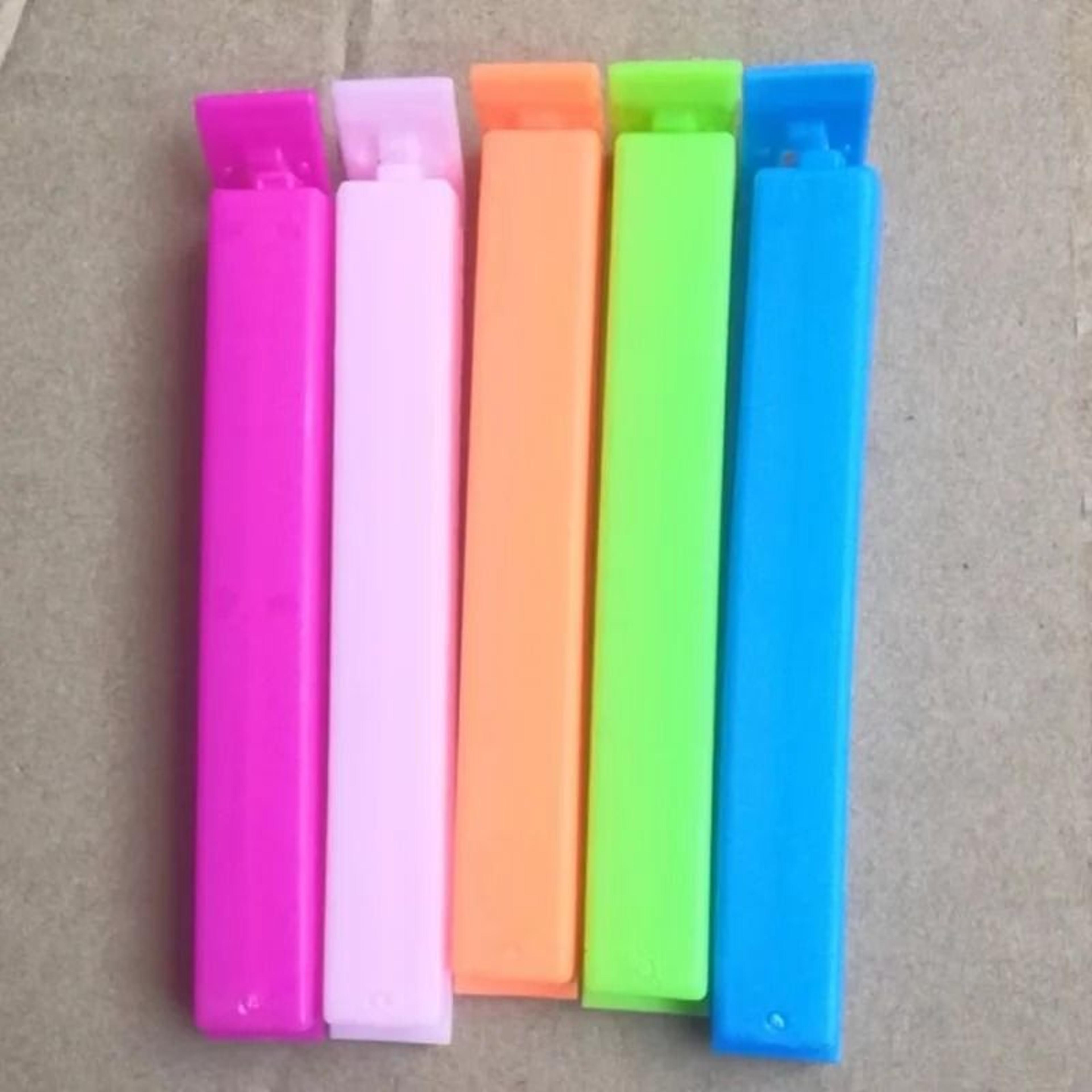 Colorful Reusable Snack Bag Sealing Clips For Fresh Keeping And Kitchen Storage 5