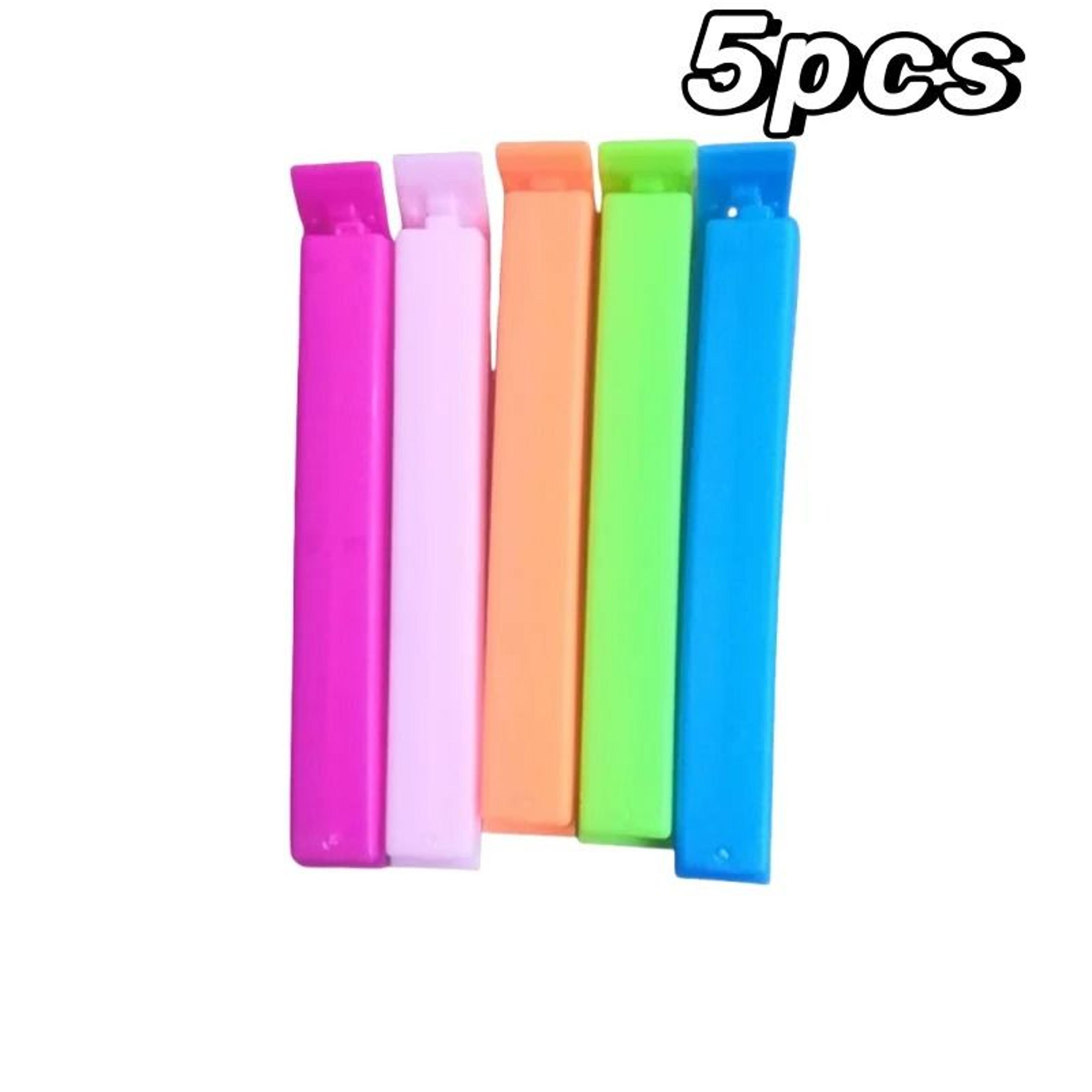 Colorful Reusable Snack Bag Sealing Clips For Fresh Keeping And Kitchen Storage 7