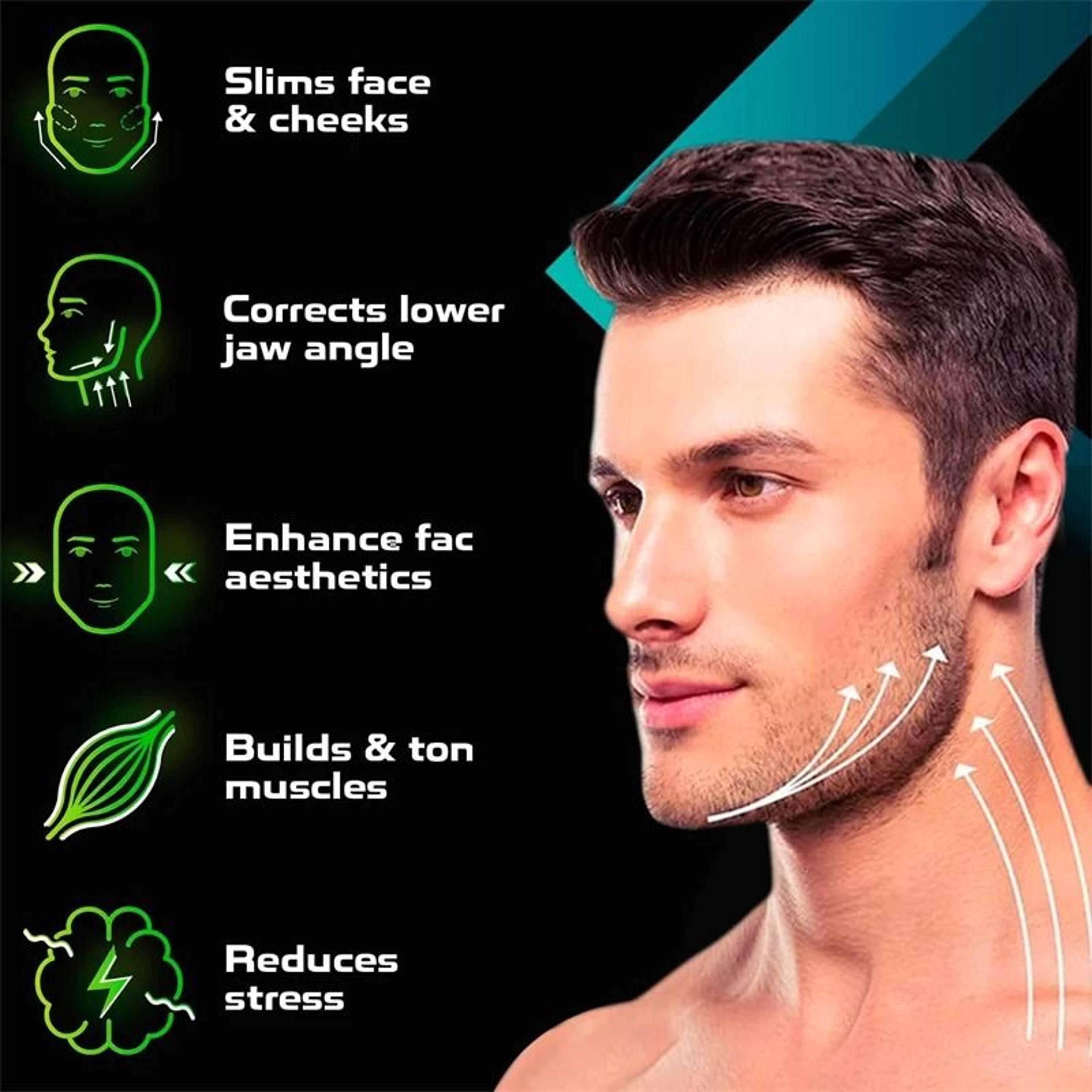 Anti Aging Jaw Exerciser Silicone Face Toning Balls For Jawline Training 2