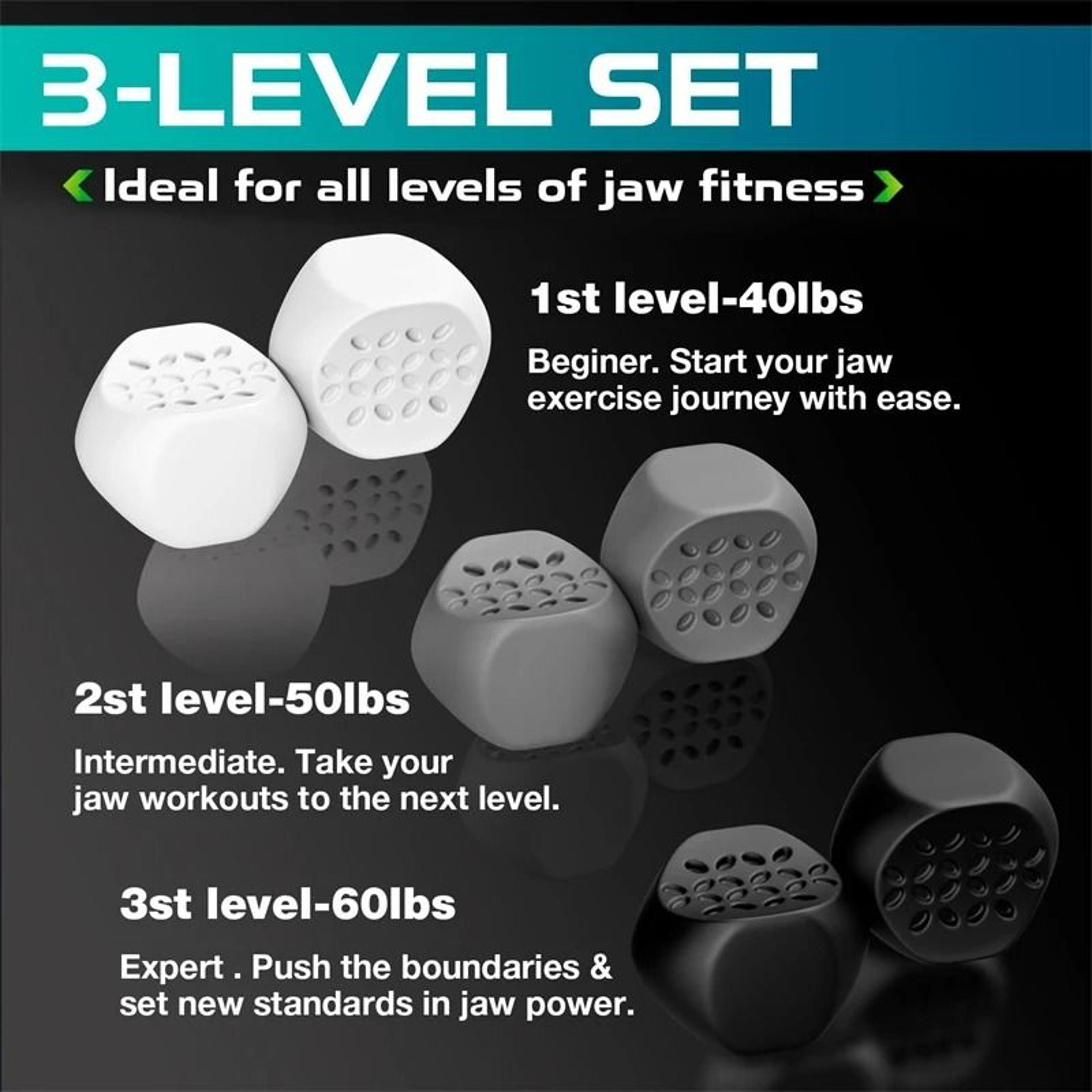 Anti Aging Jaw Exerciser Silicone Face Toning Balls For Jawline Training 3