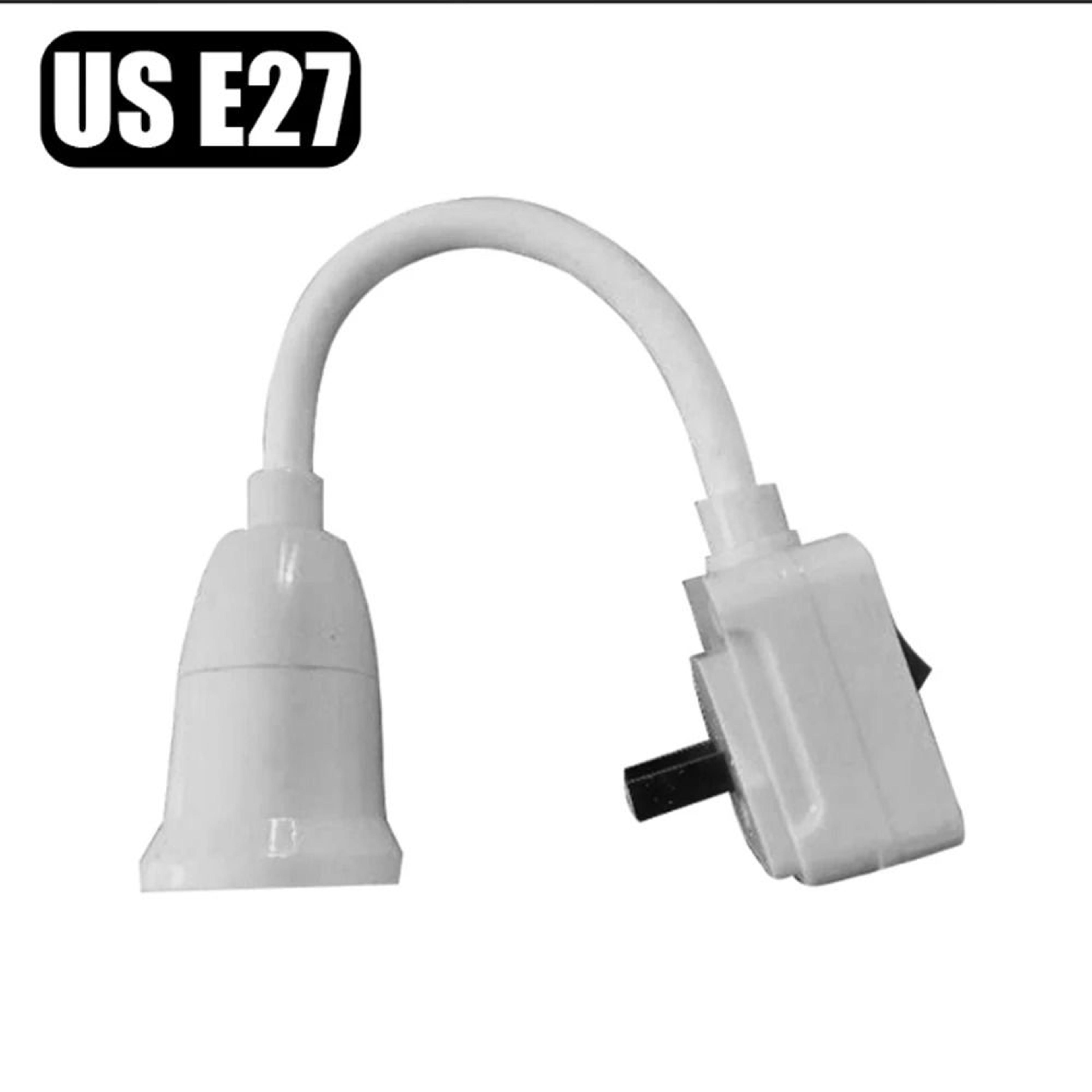Direct Plug In E27 Lamp Holder With Switch For LED Bulbs And Table Lamps 8