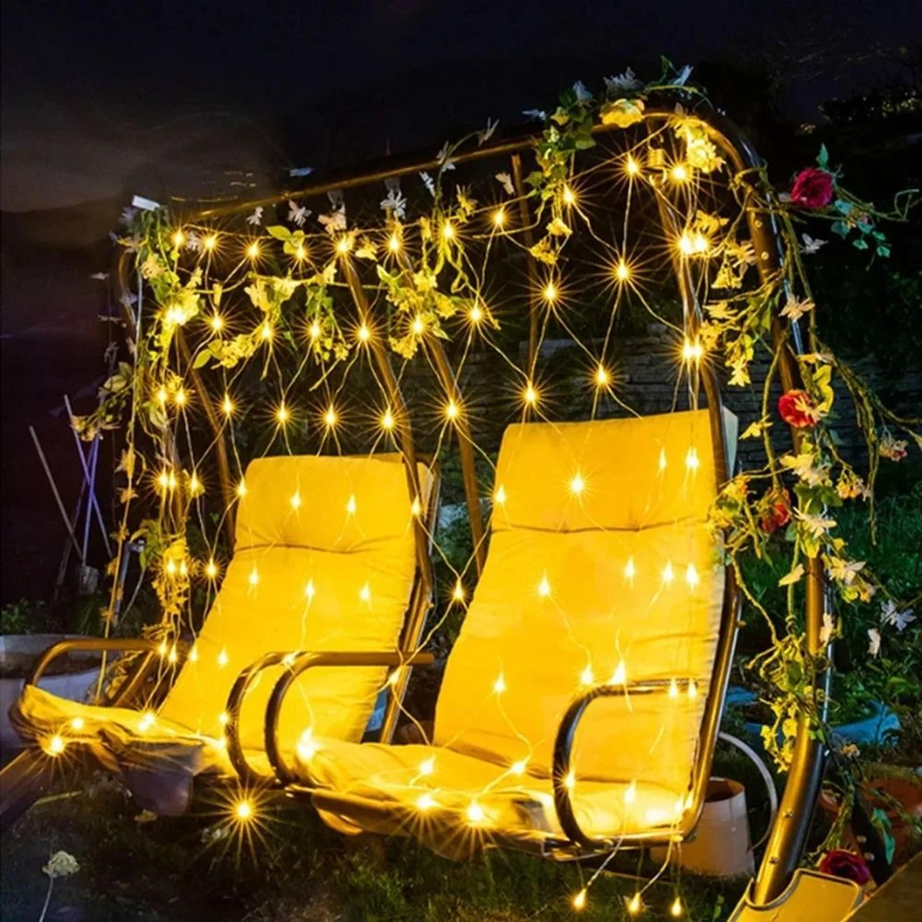 Christmas Net Mesh LED String Light For Holiday Party And Garden Decoration 4