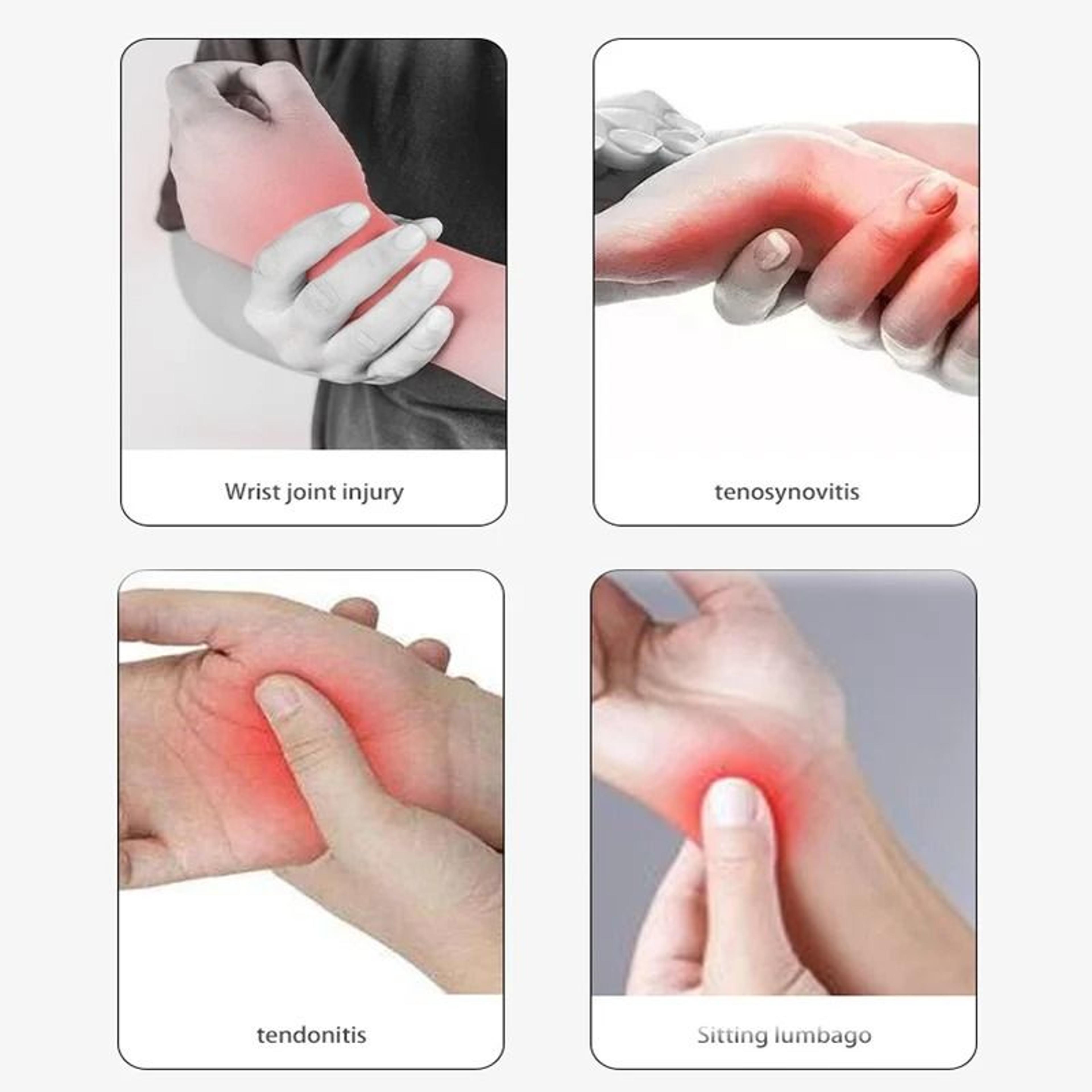 Electric Heated Wrist Support Brace With Adjustable Strap For Joint Relief And Hand Protection 2