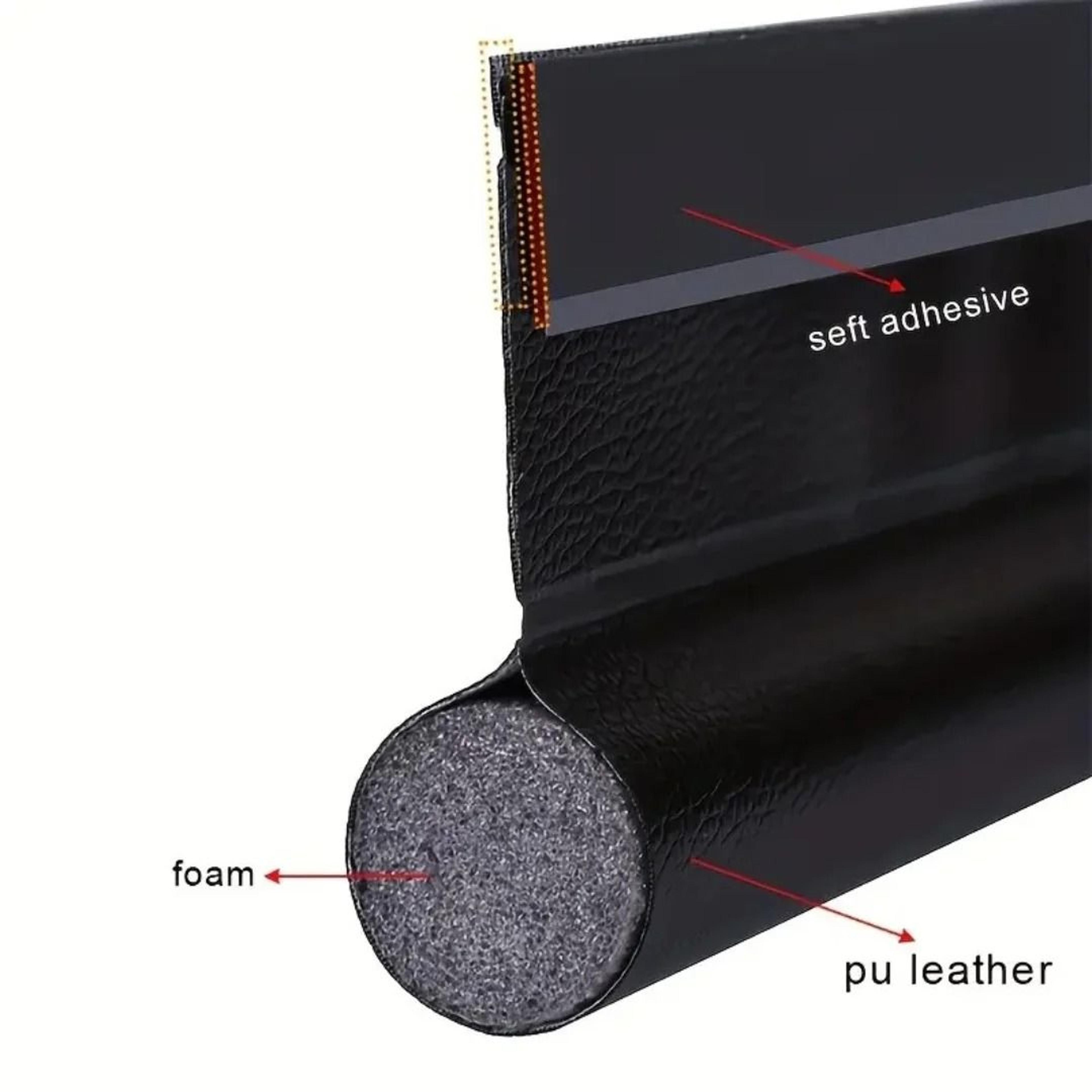 Adjustable Door Bottom Sealing Strip With Foam Draft Blocker For Weather Protection 3