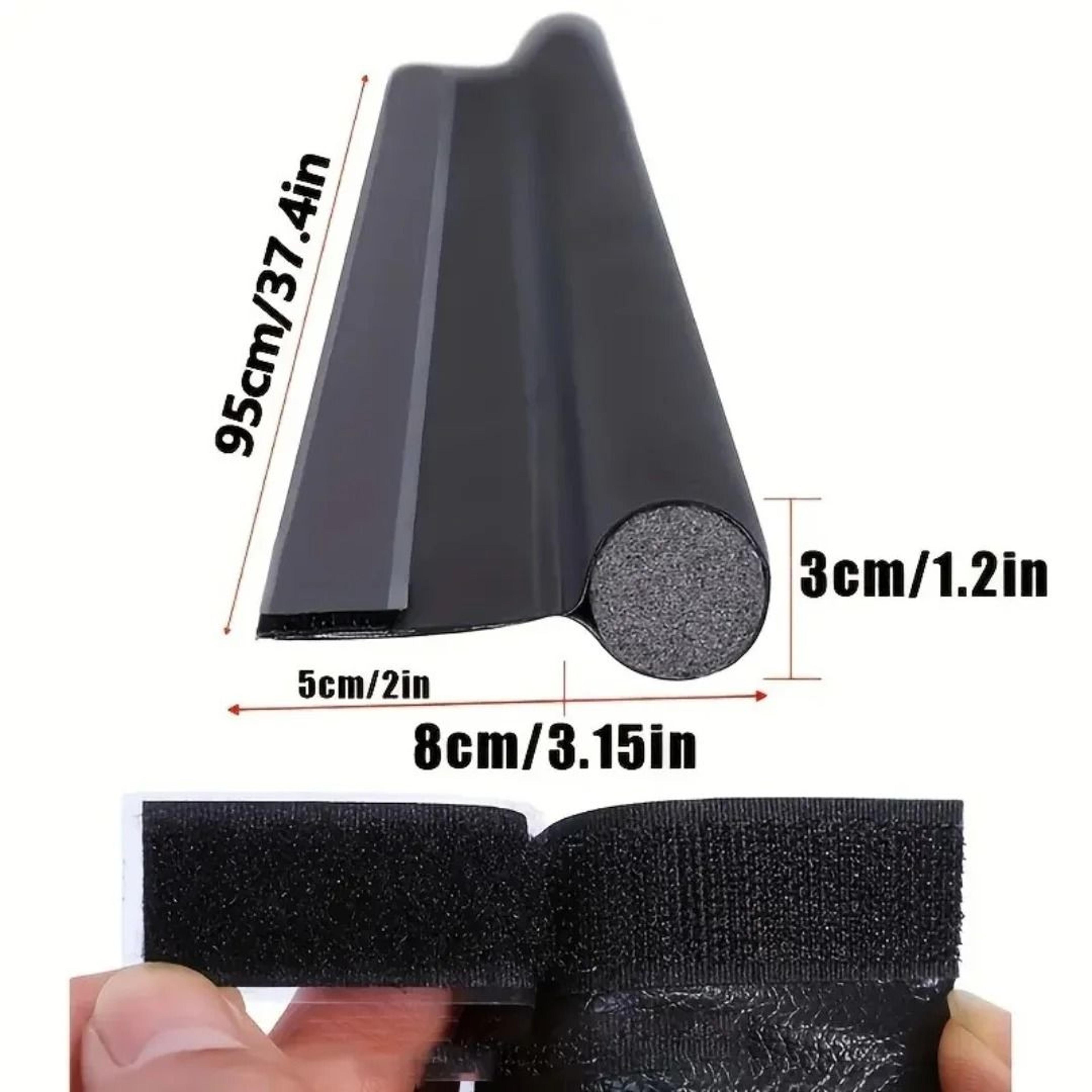 Adjustable Door Bottom Sealing Strip With Foam Draft Blocker For Weather Protection 4