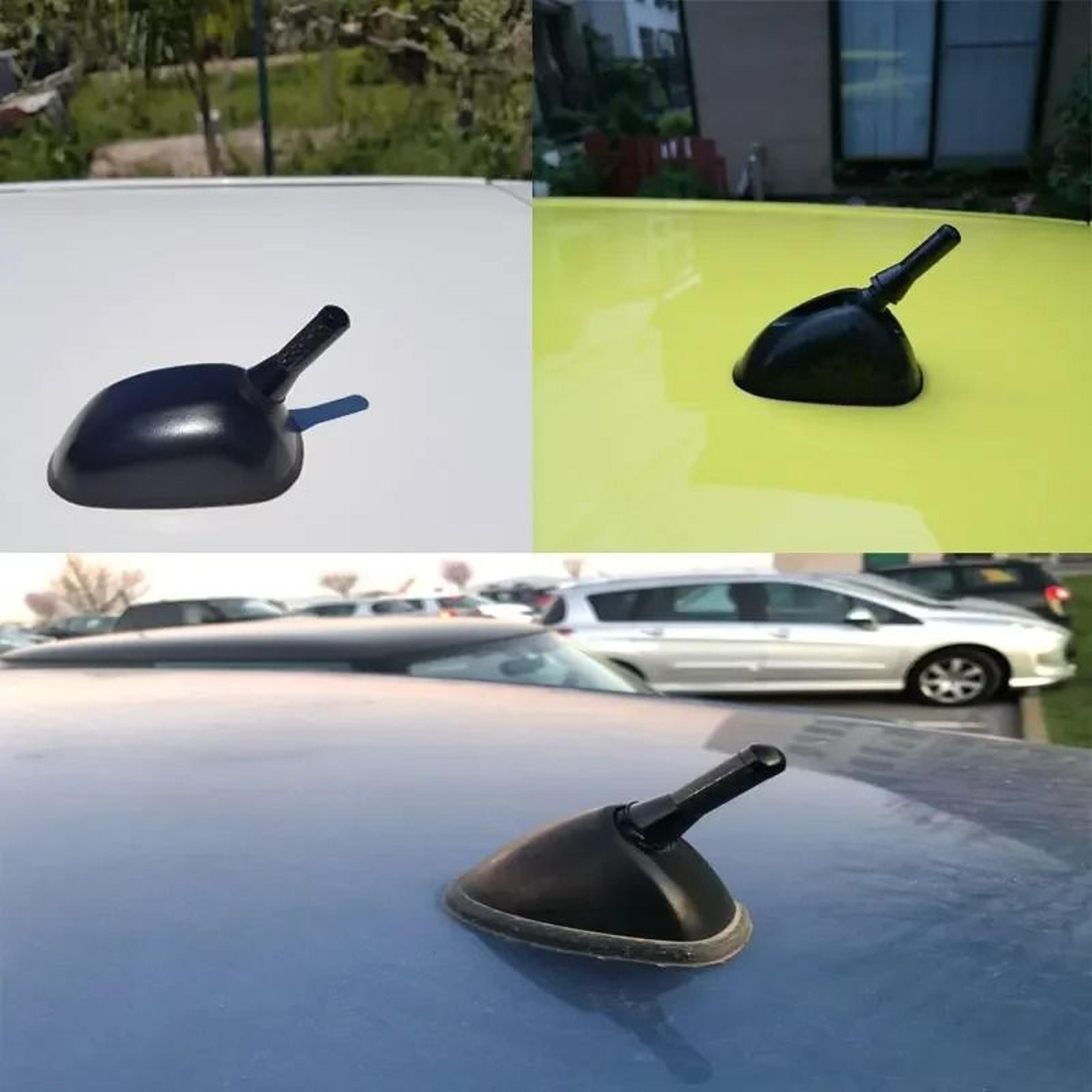 Carbon Fiber Short Car Antenna With Metal Base For Enhanced Signal And Stylish Roof Upgrade 1