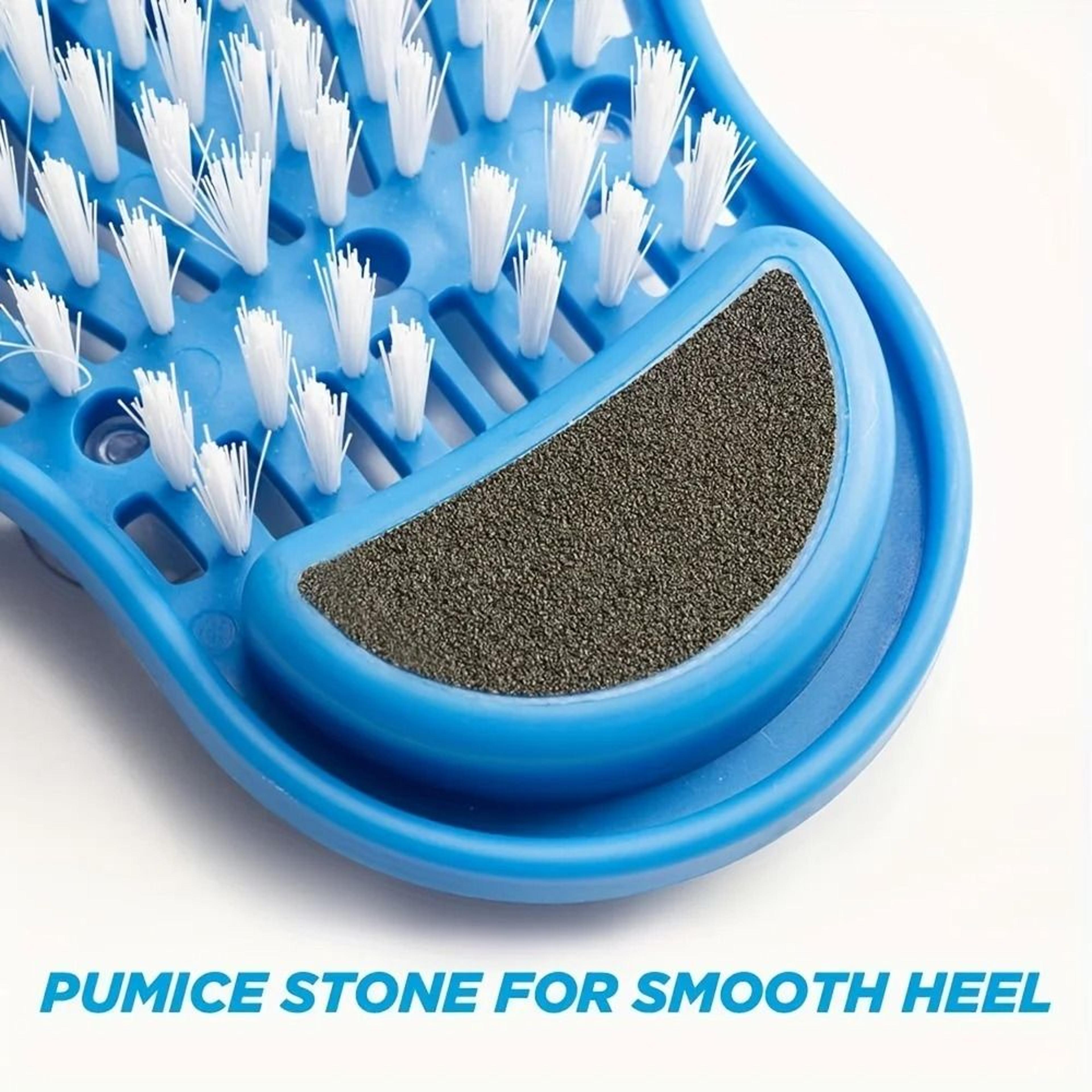 Shower Foot Cleaner Brush For Scrubbing And Massaging With Strong Suction Cup Grip 2