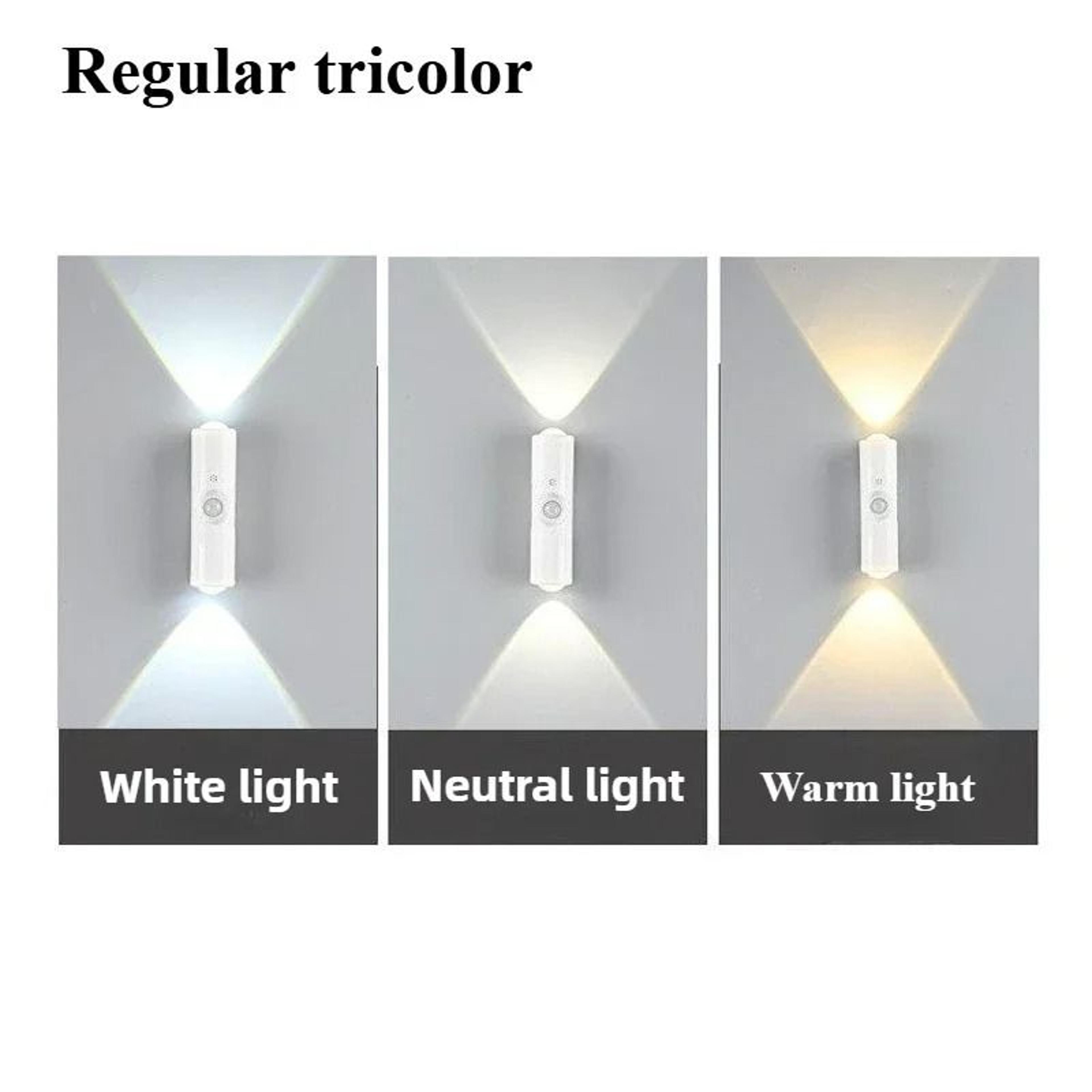 Smart RGB Gradient Night Light Magnetic Motion Sensor Rechargeable Wall Lamp 7
