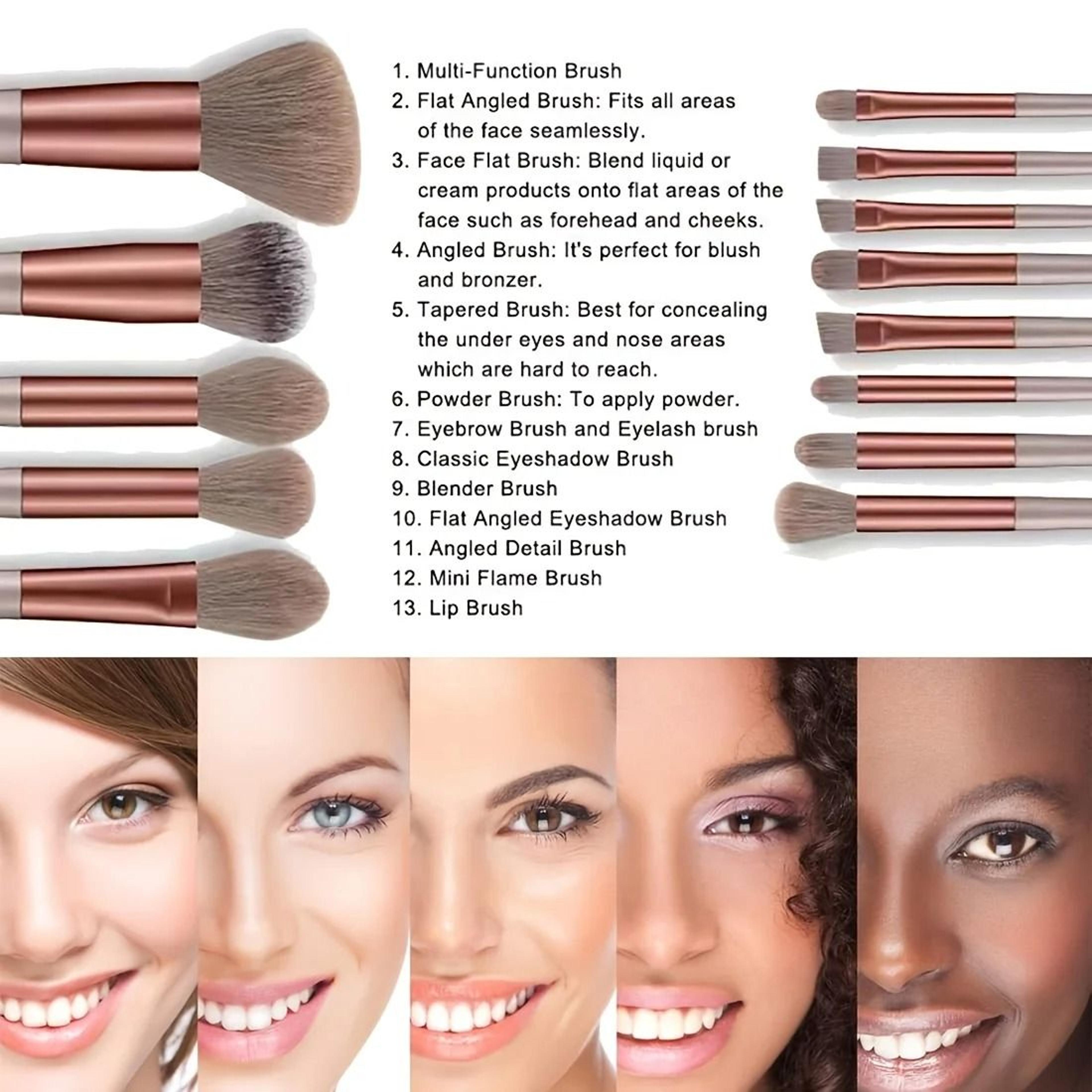 Makeup Brushes 829 Piece Professional Cosmetic Kit For Women Travel Beauty Tools 1