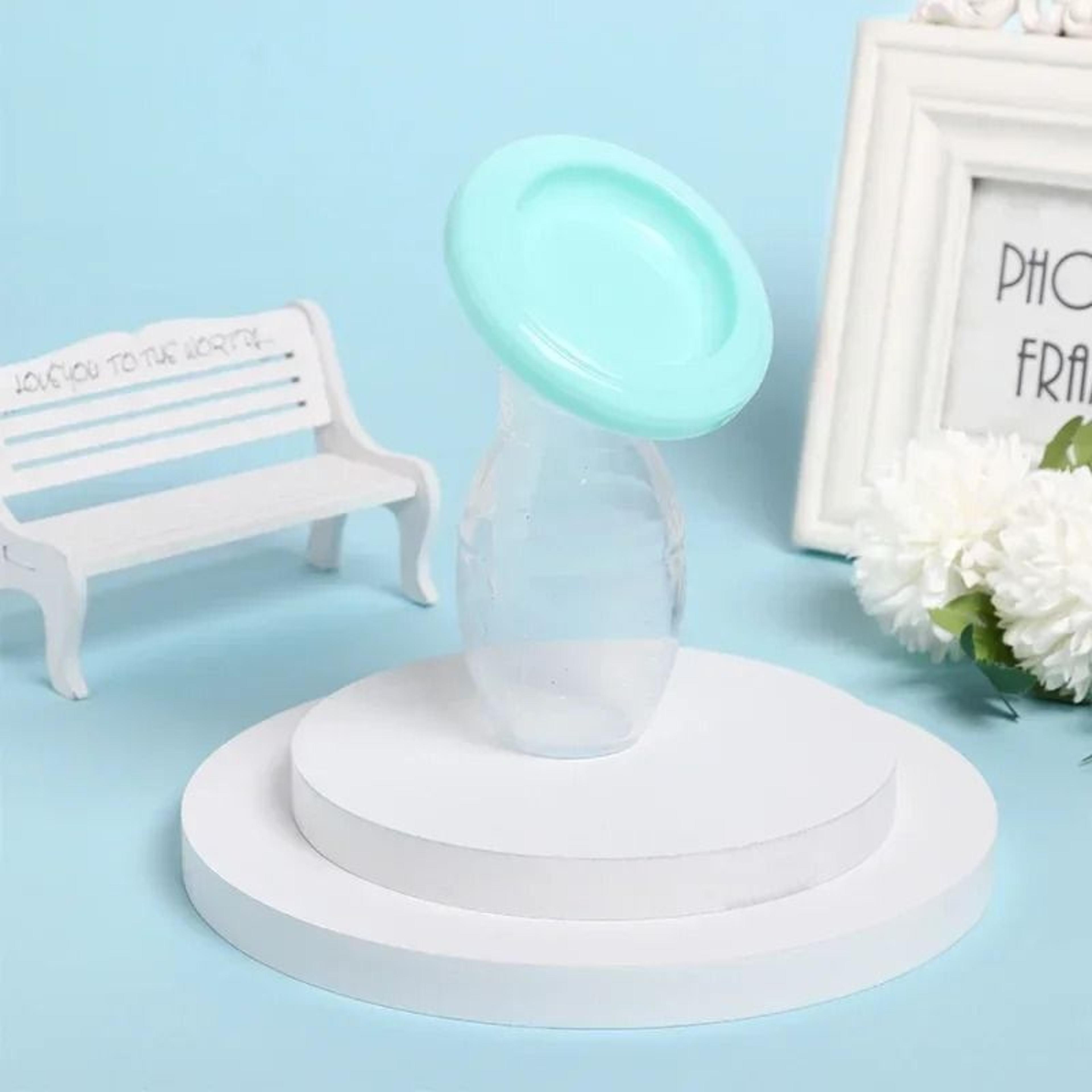 Manual Silicone Breast Pump And Milk Collector For Nursing Mothers 0