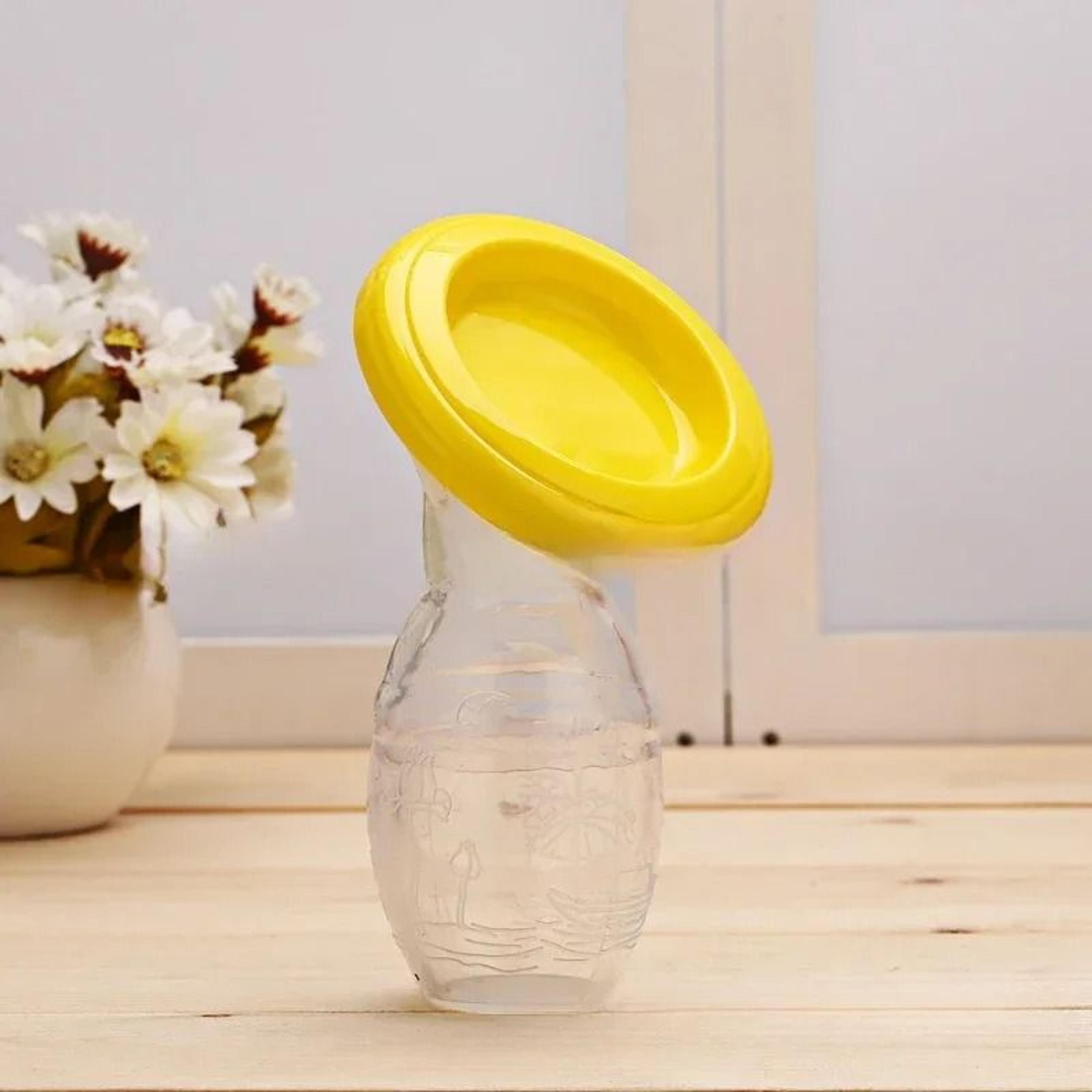 Manual Silicone Breast Pump And Milk Collector For Nursing Mothers 8