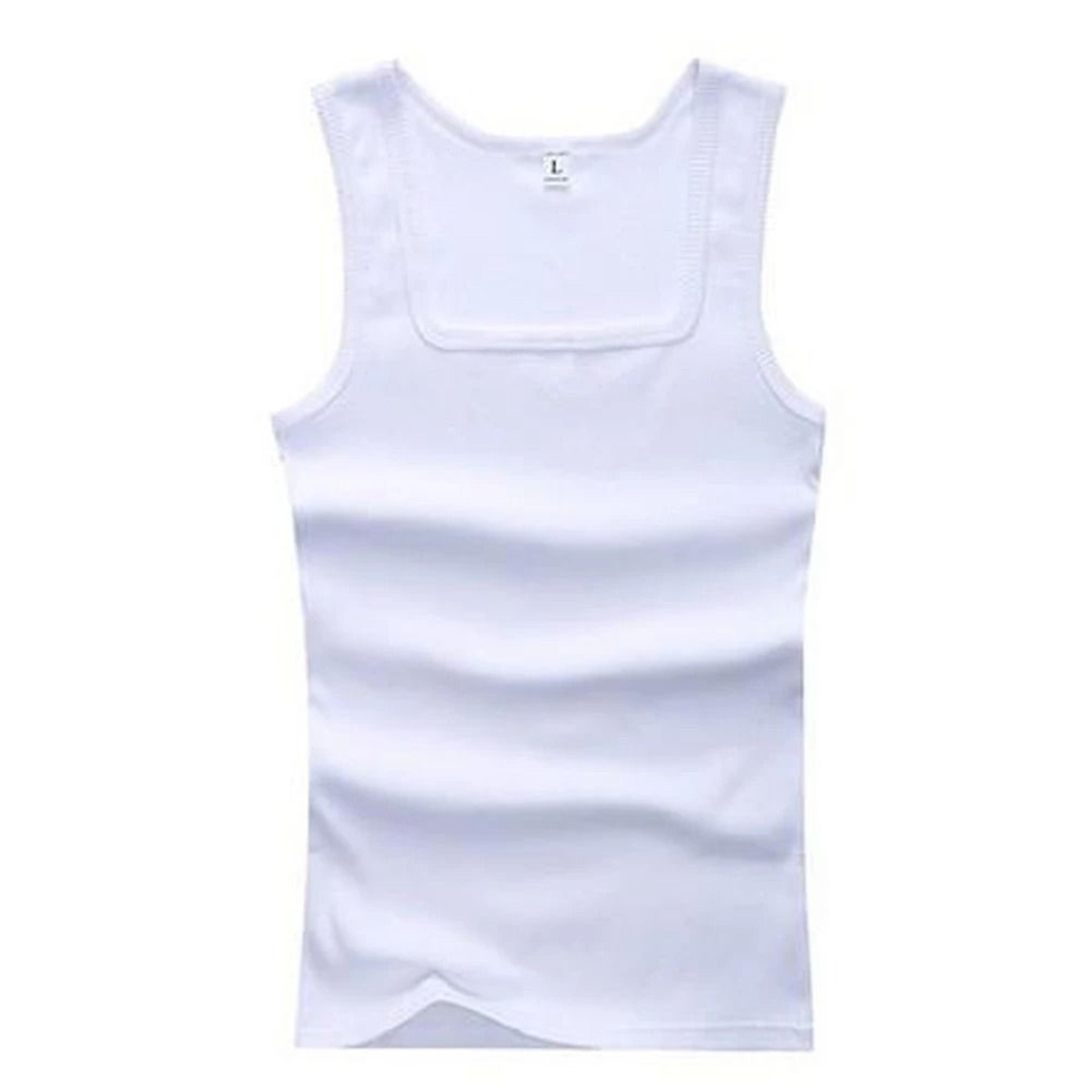 Men Cotton Tank Top Sleeveless Fitness Vest Casual Bodybuilding Shirt 17