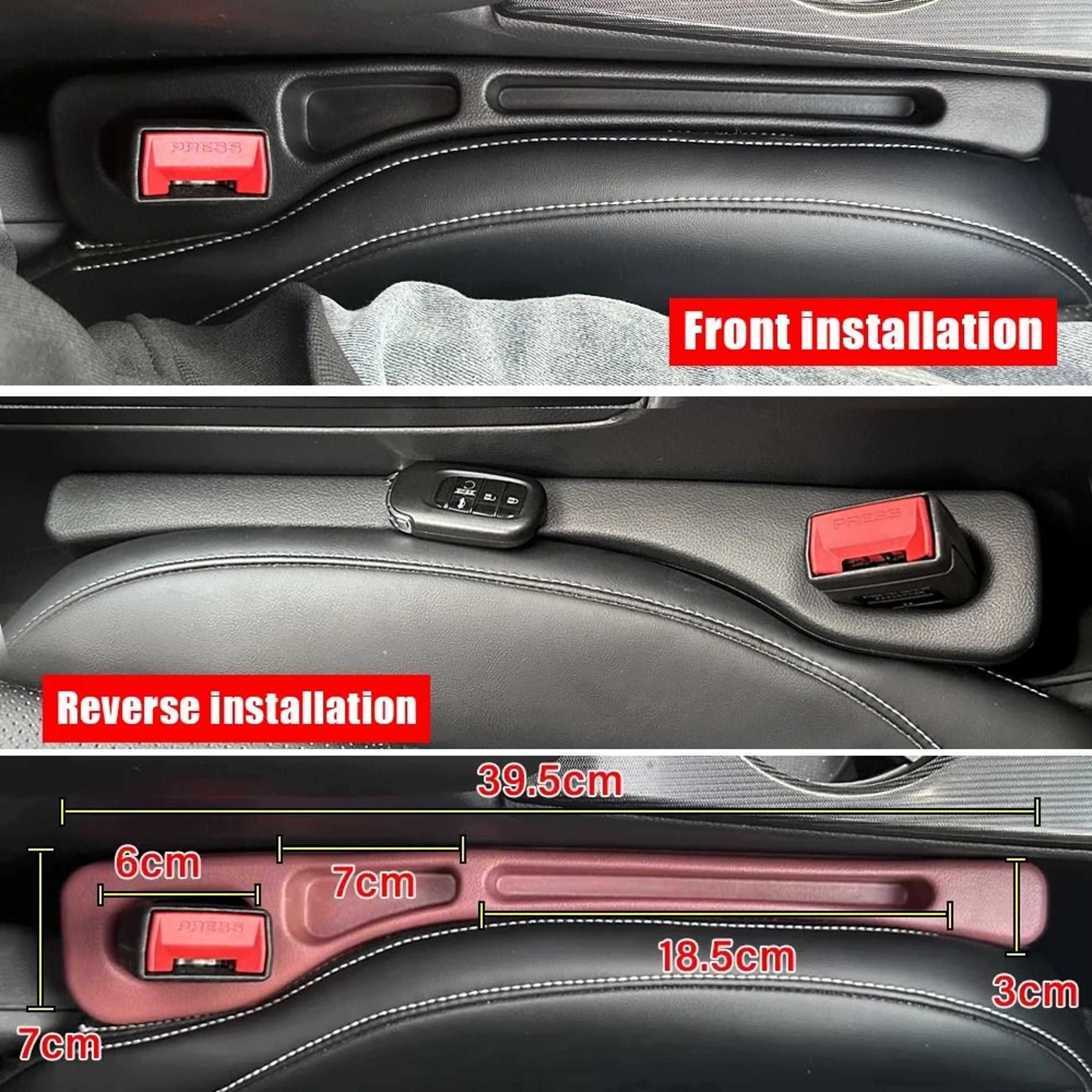 Universal Car Seat Gap Filler Leak Proof Side Seam Plug Strip For Interior Organization 1