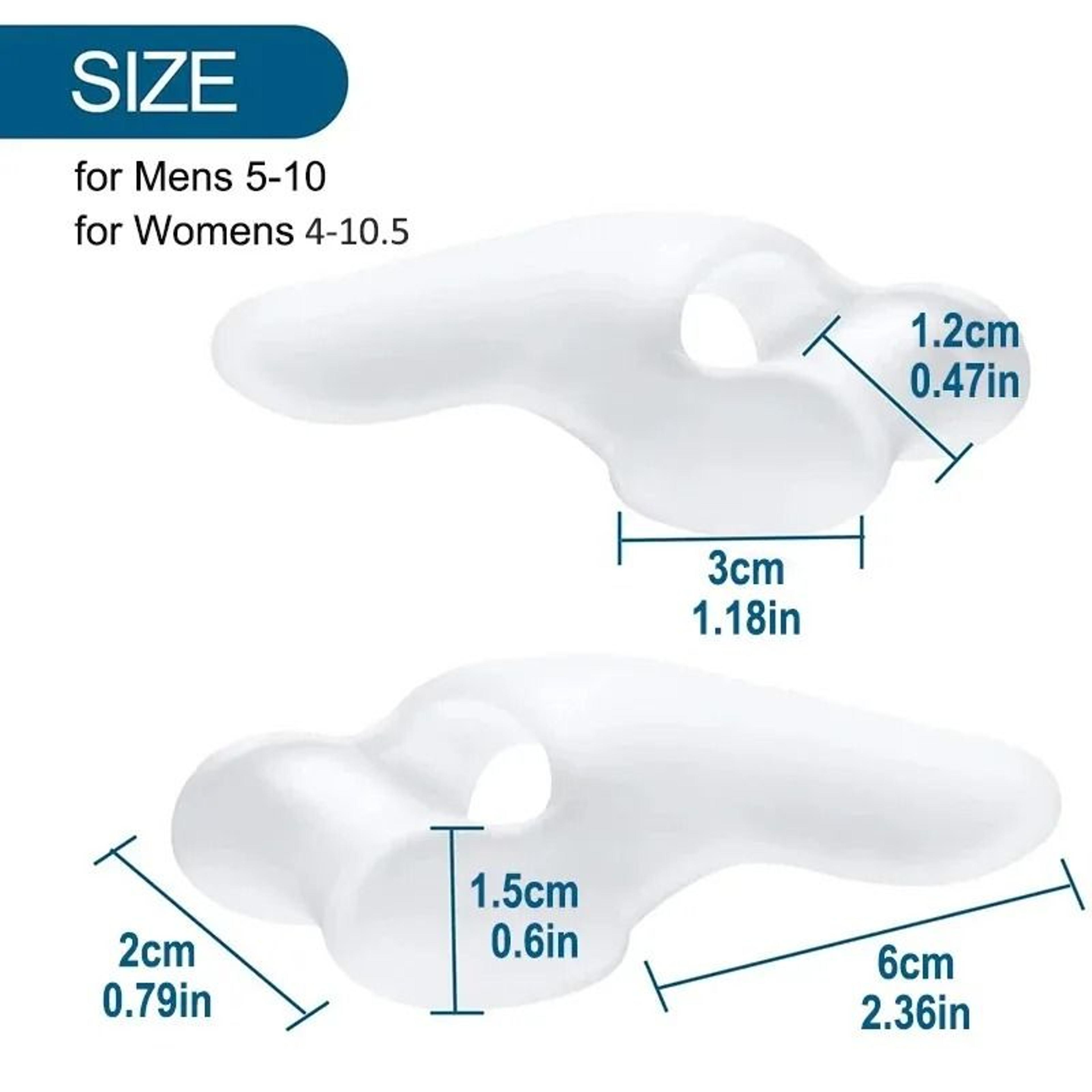 Soft Big Toe Corrector For Bunion Relief Comfortable Gel Separator For Night And Home Use 1