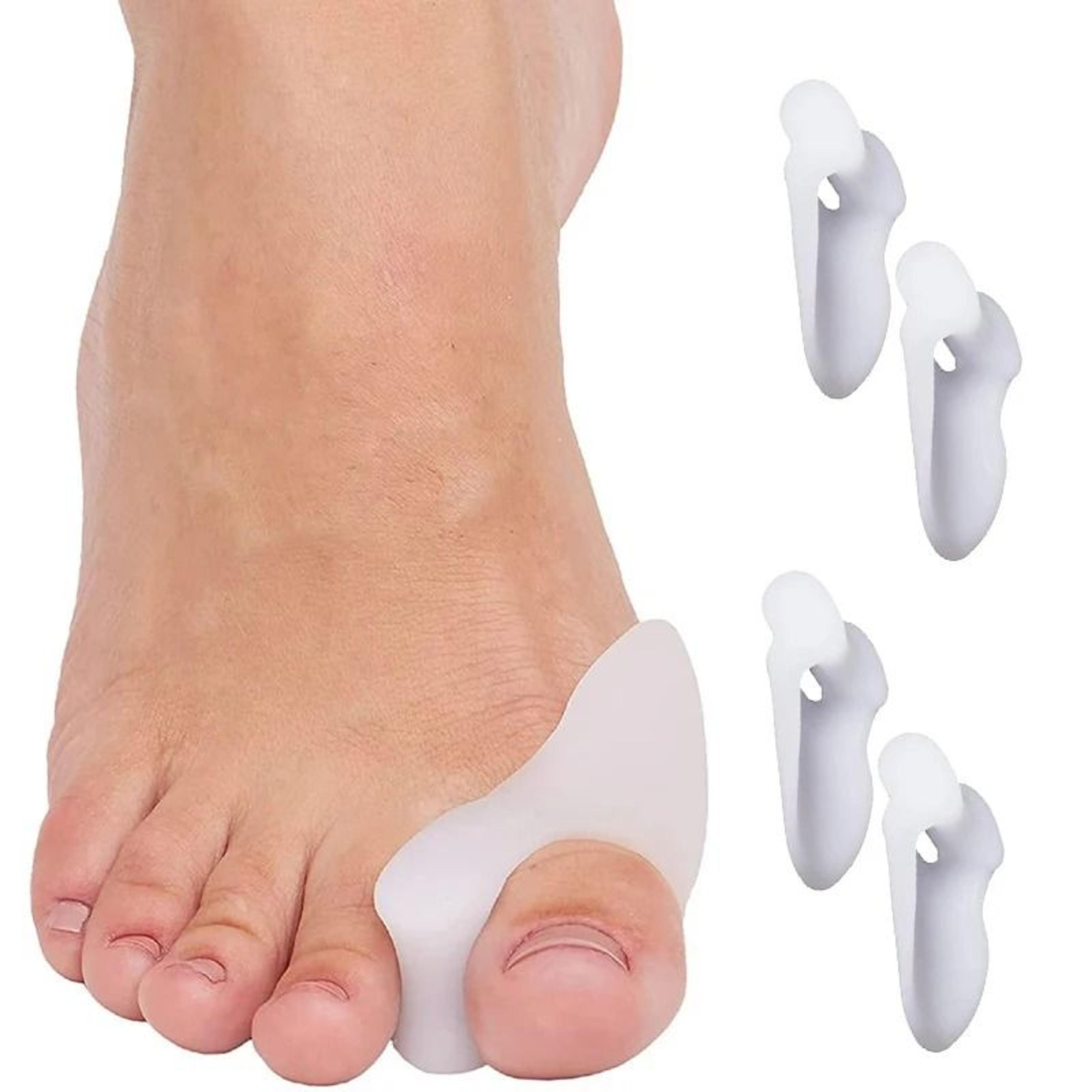 Soft Big Toe Corrector For Bunion Relief Comfortable Gel Separator For Night And Home Use 6
