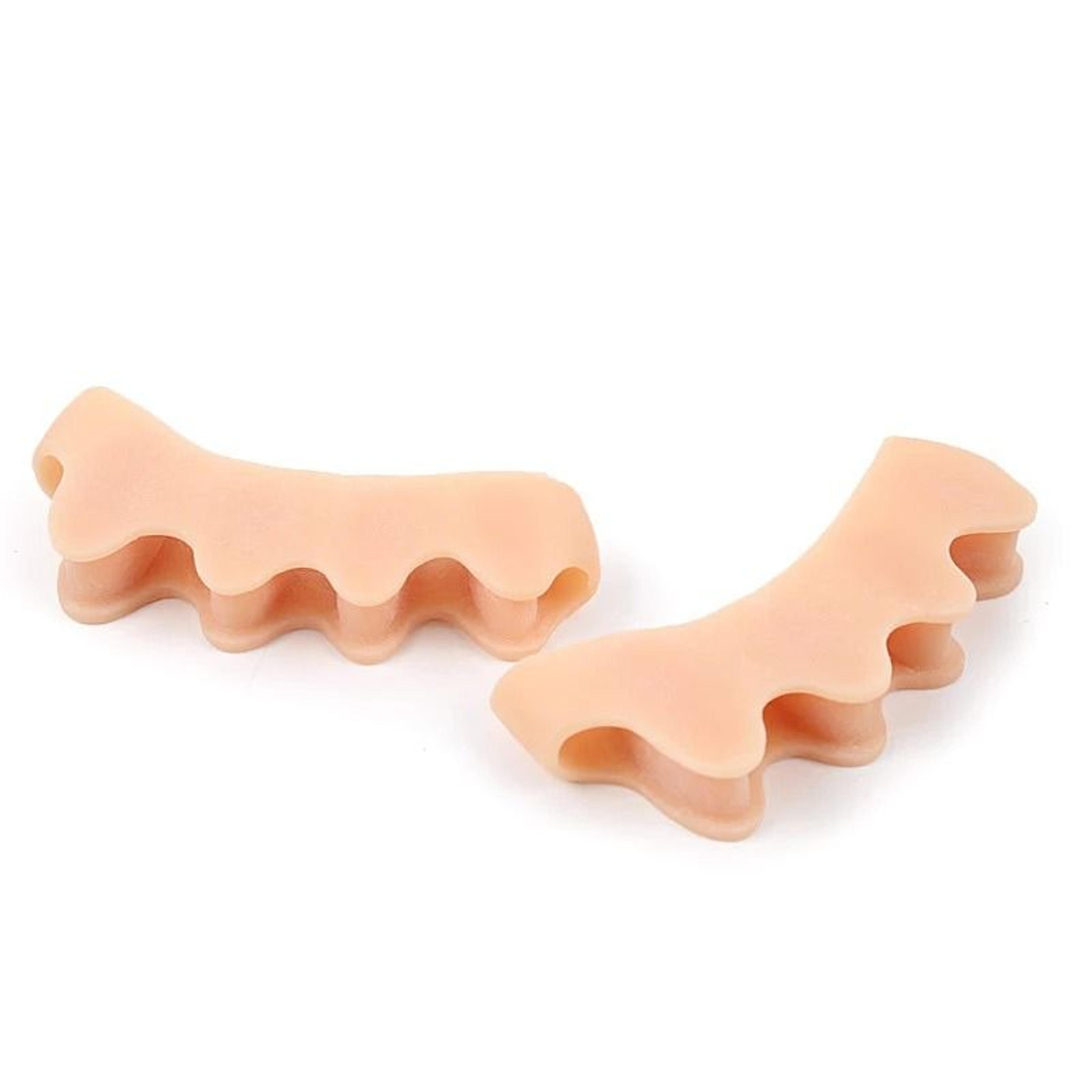Protective Toe Separator Gel Straightener For Bunion And Hammer Toe Relief 7