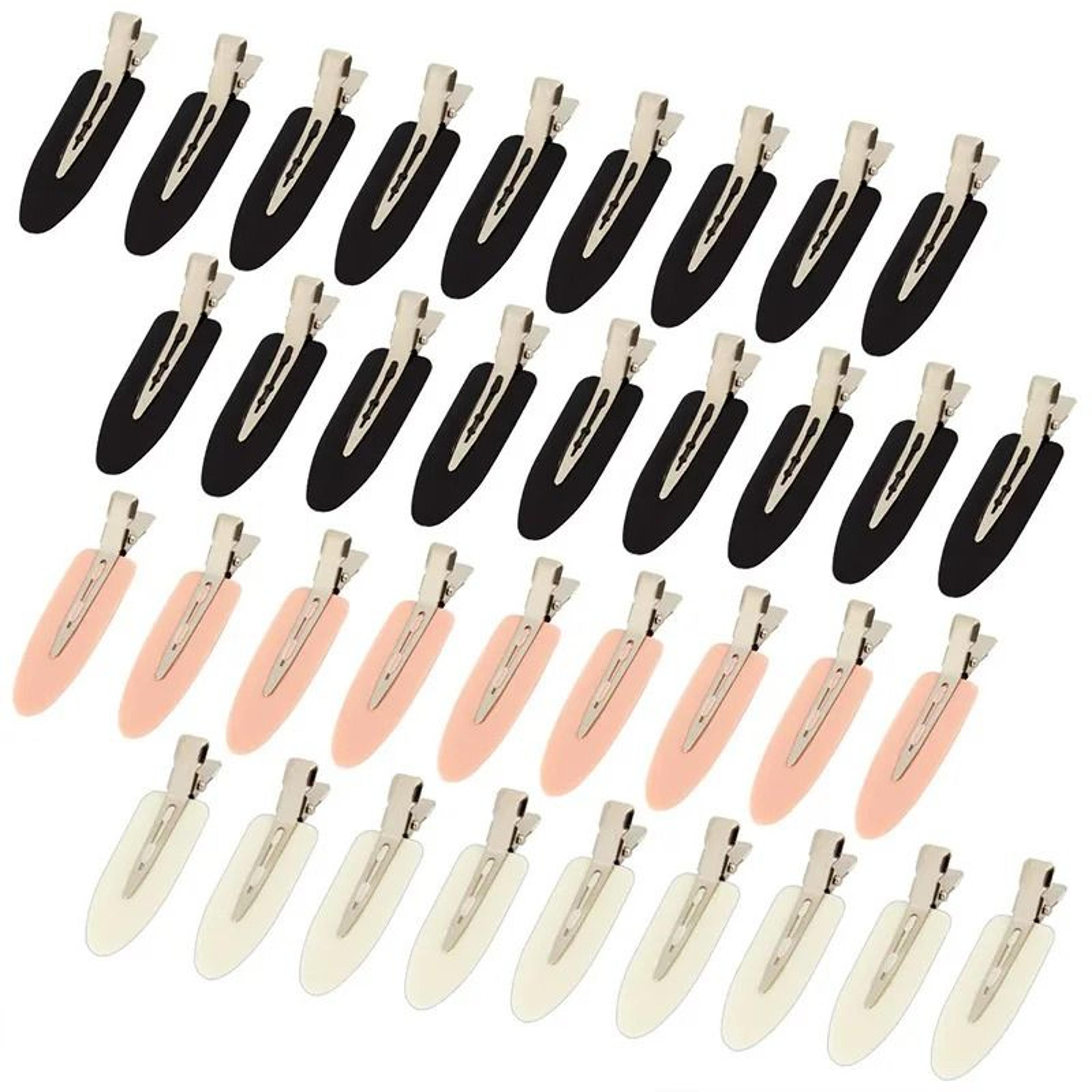 no crease hair clips for women 10-piece set lightweight styling and makeup hairpins