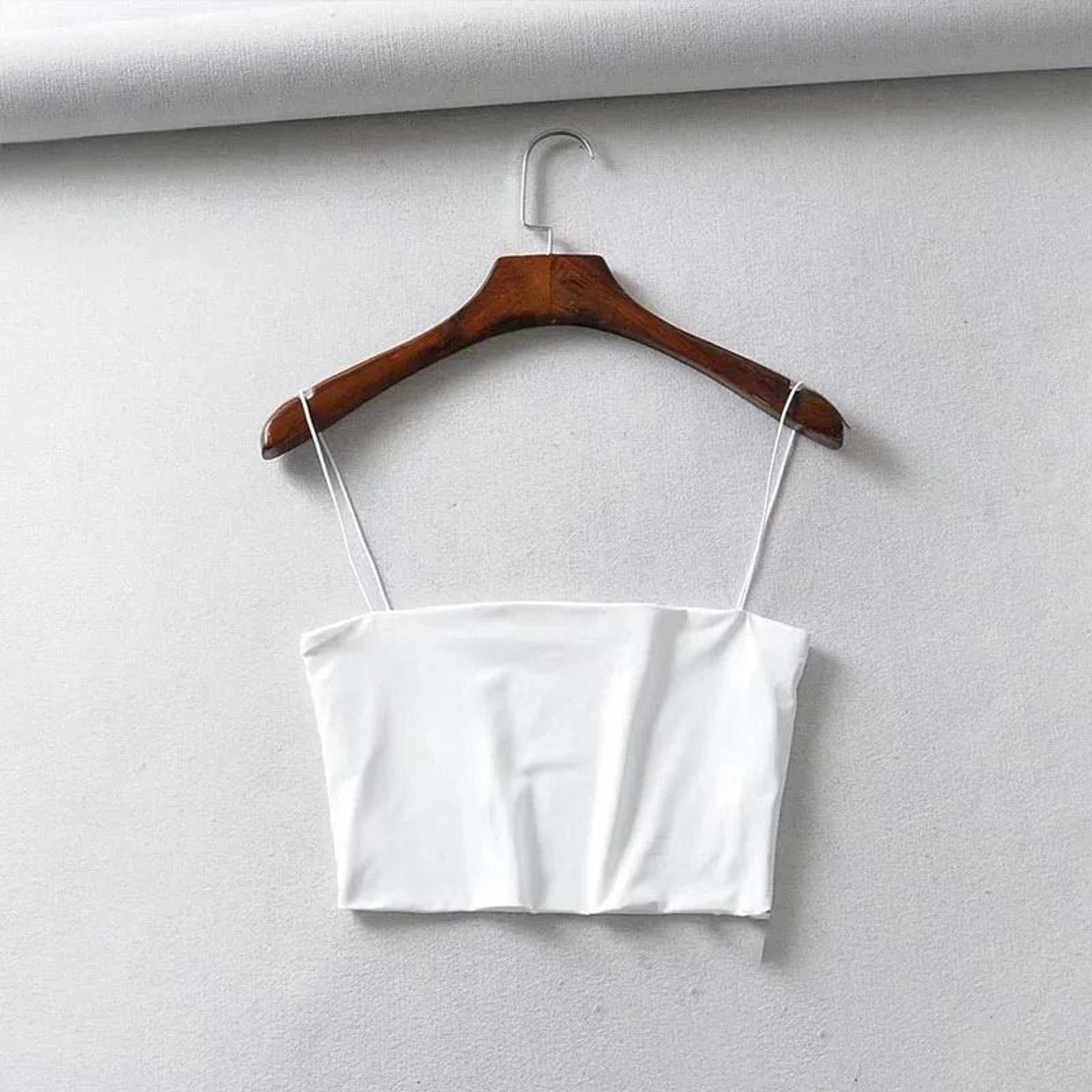 Womens Elastic Cotton Sleeveless Crop Top Summer Casual Stretchy Tank Cami 9