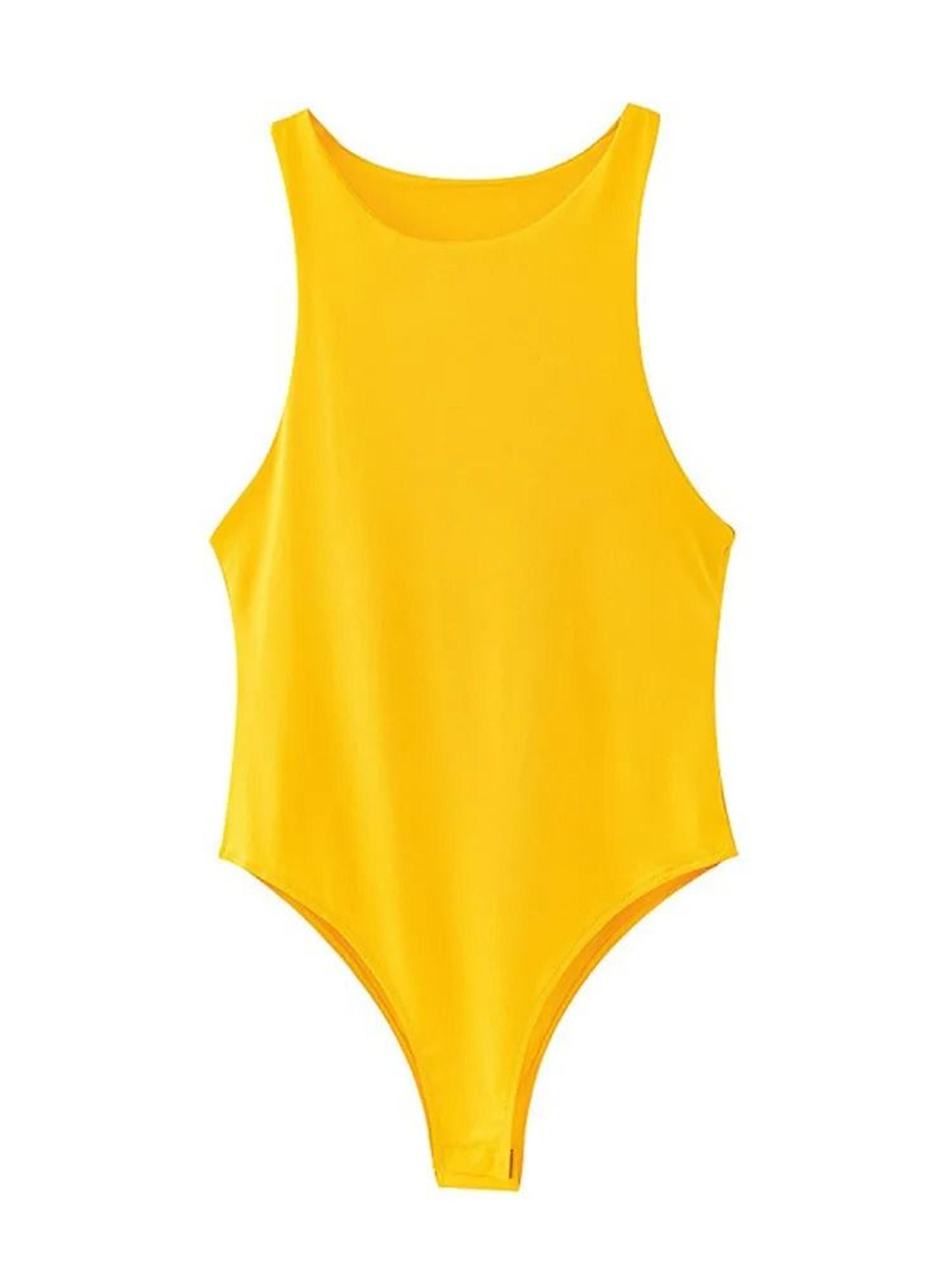 Solid Color Bodycon Womens Bodysuit Slim Fit Short Summer Playsuit 13