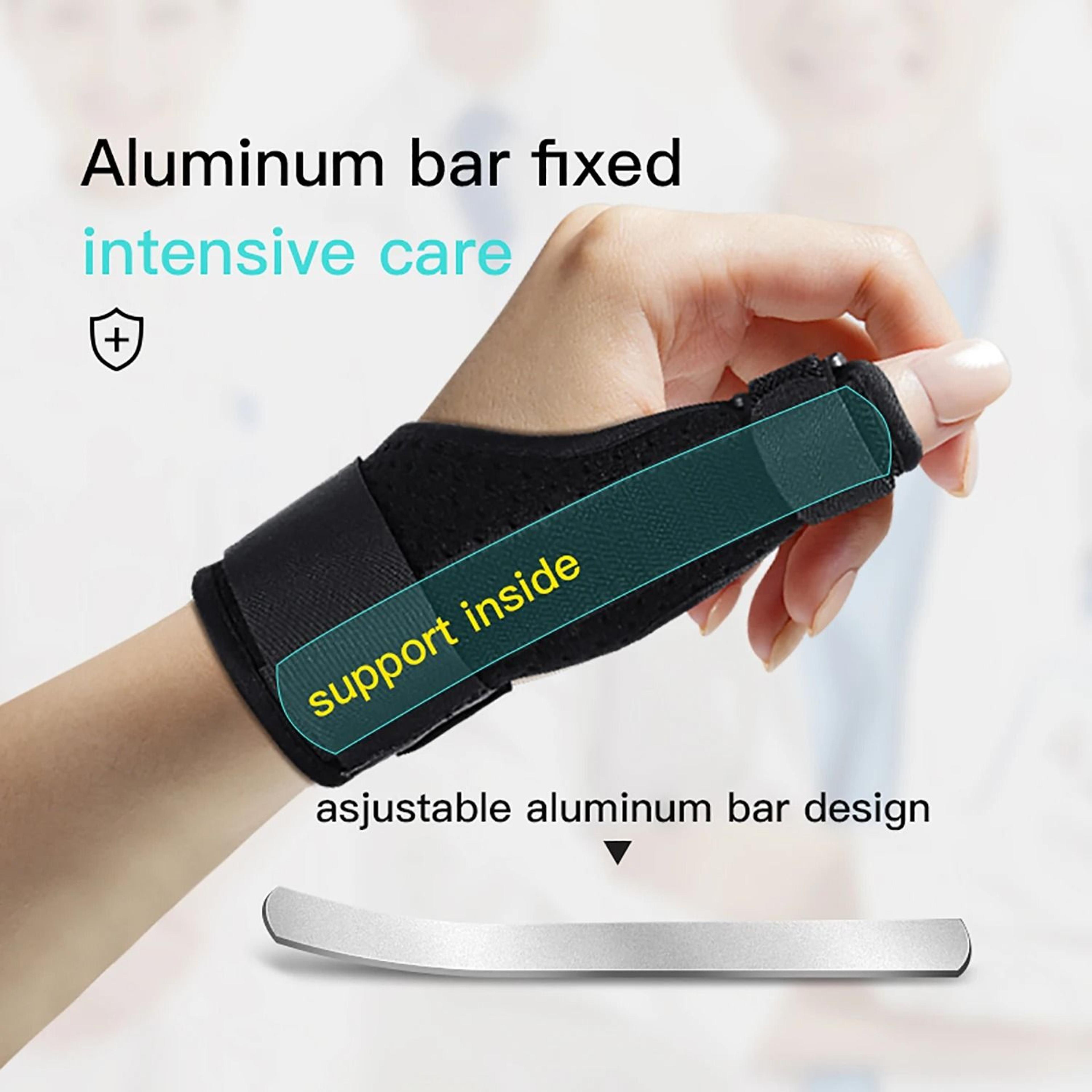 Medical Wrist Thumb Support Protector With Steel Splint For Pain Relief And Stabilization 0