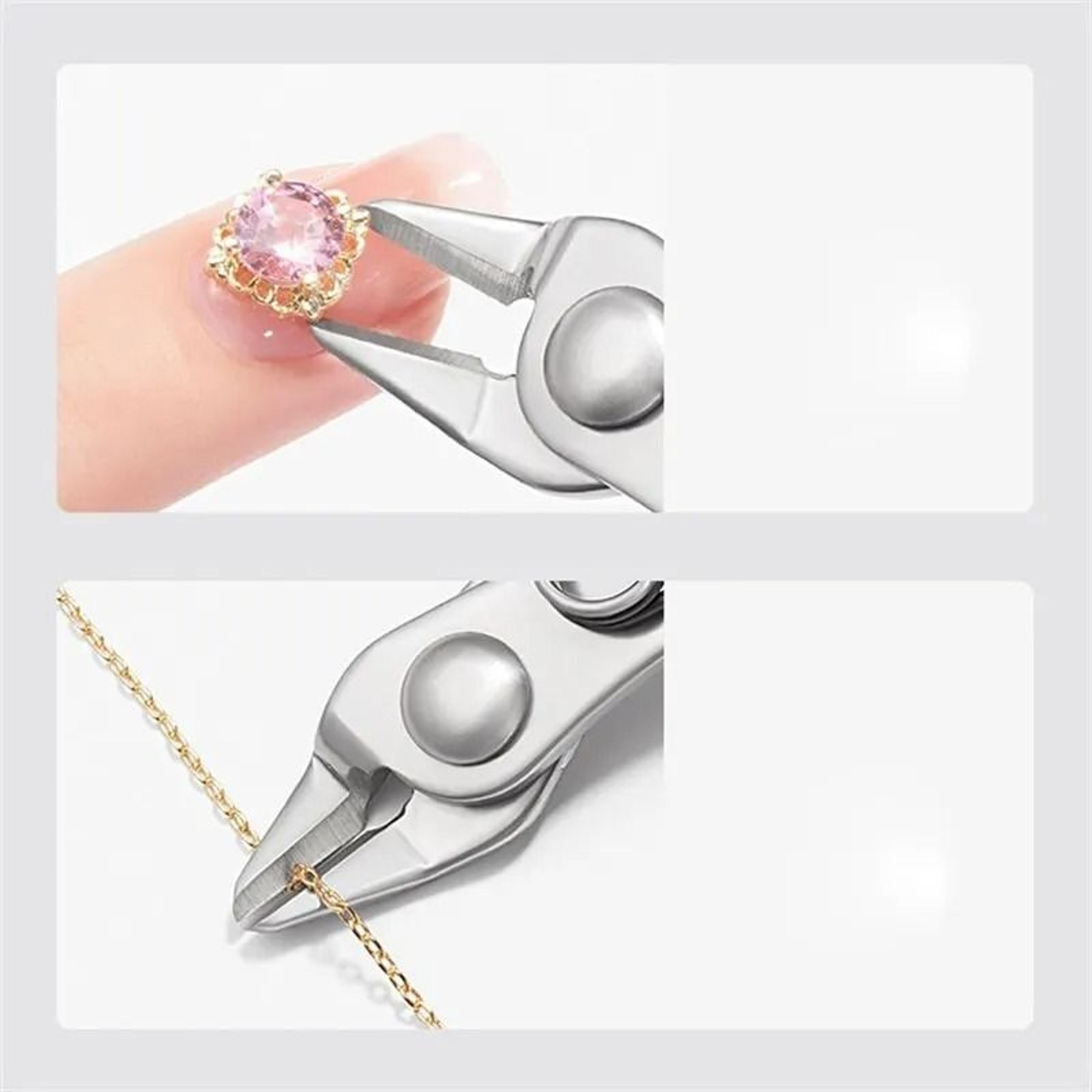Flat Nose Jewelry Removal Pliers For Precision Cutting 4