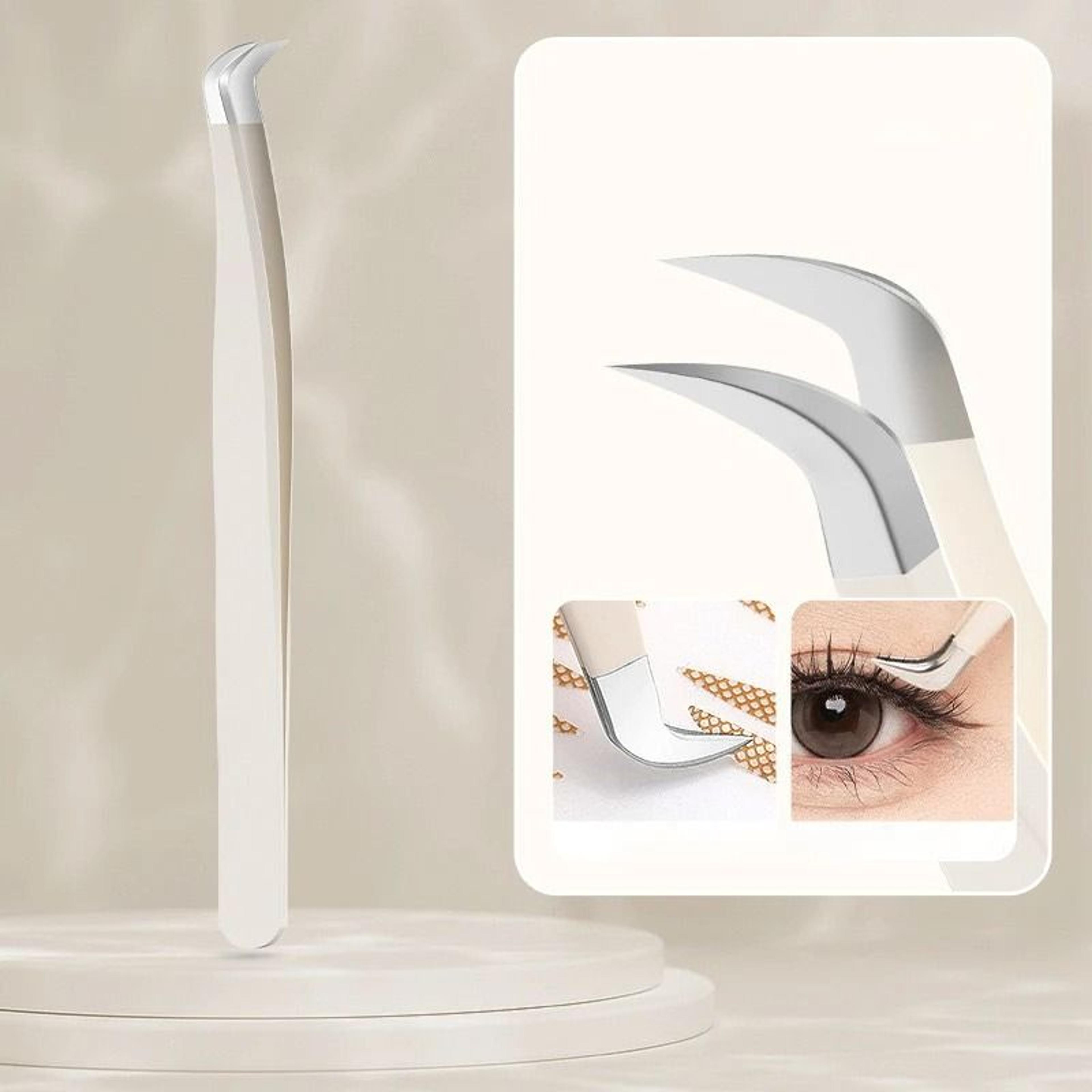Stainless Steel Precision Eyelash Extension Tweezers 7