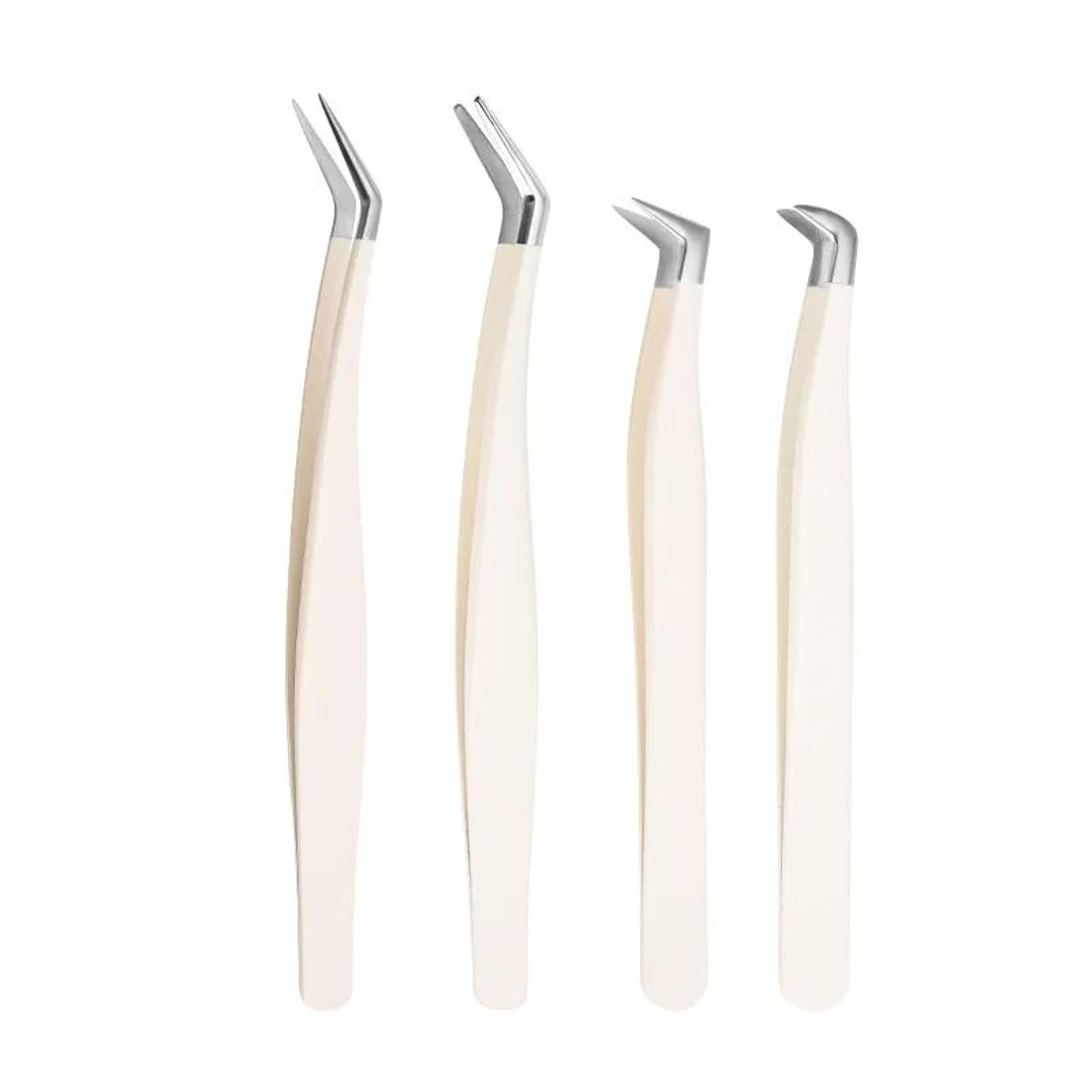Stainless Steel Precision Eyelash Extension Tweezers 8