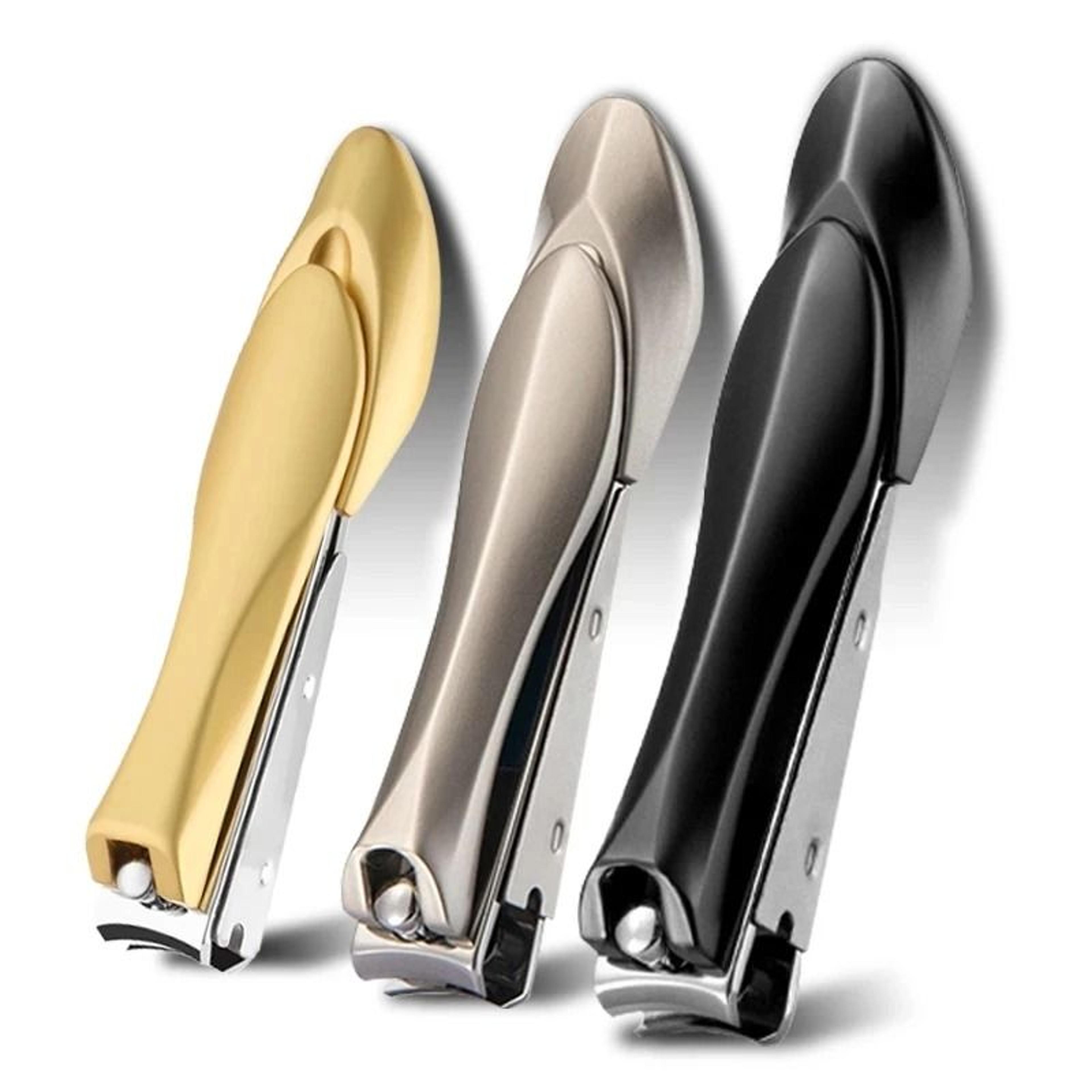 Stainless Steel Curved Blade Nail Clipper For Fingernails And Toenails 0