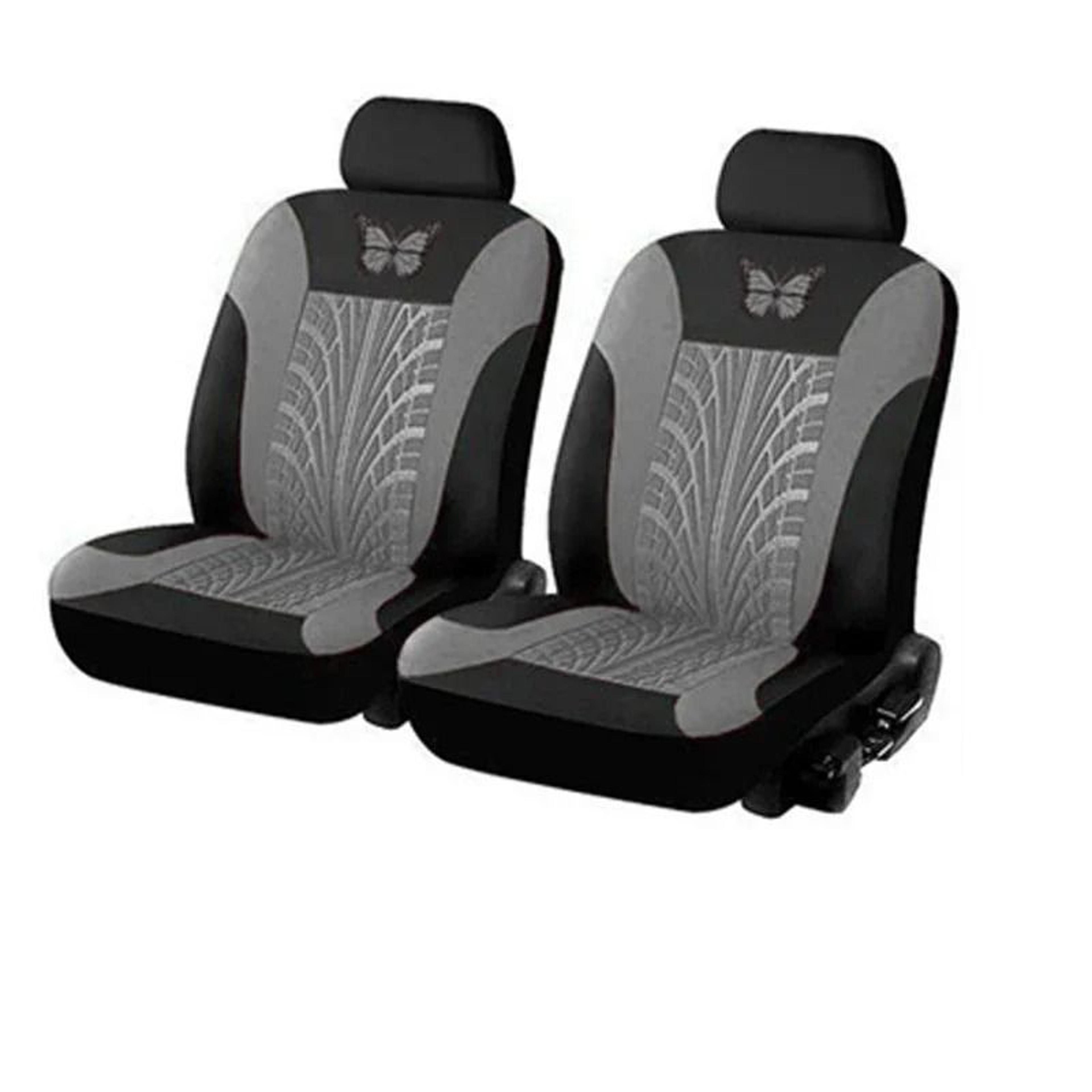 Universal Butterfly Embroidery Full Car Seat Cover Set 24